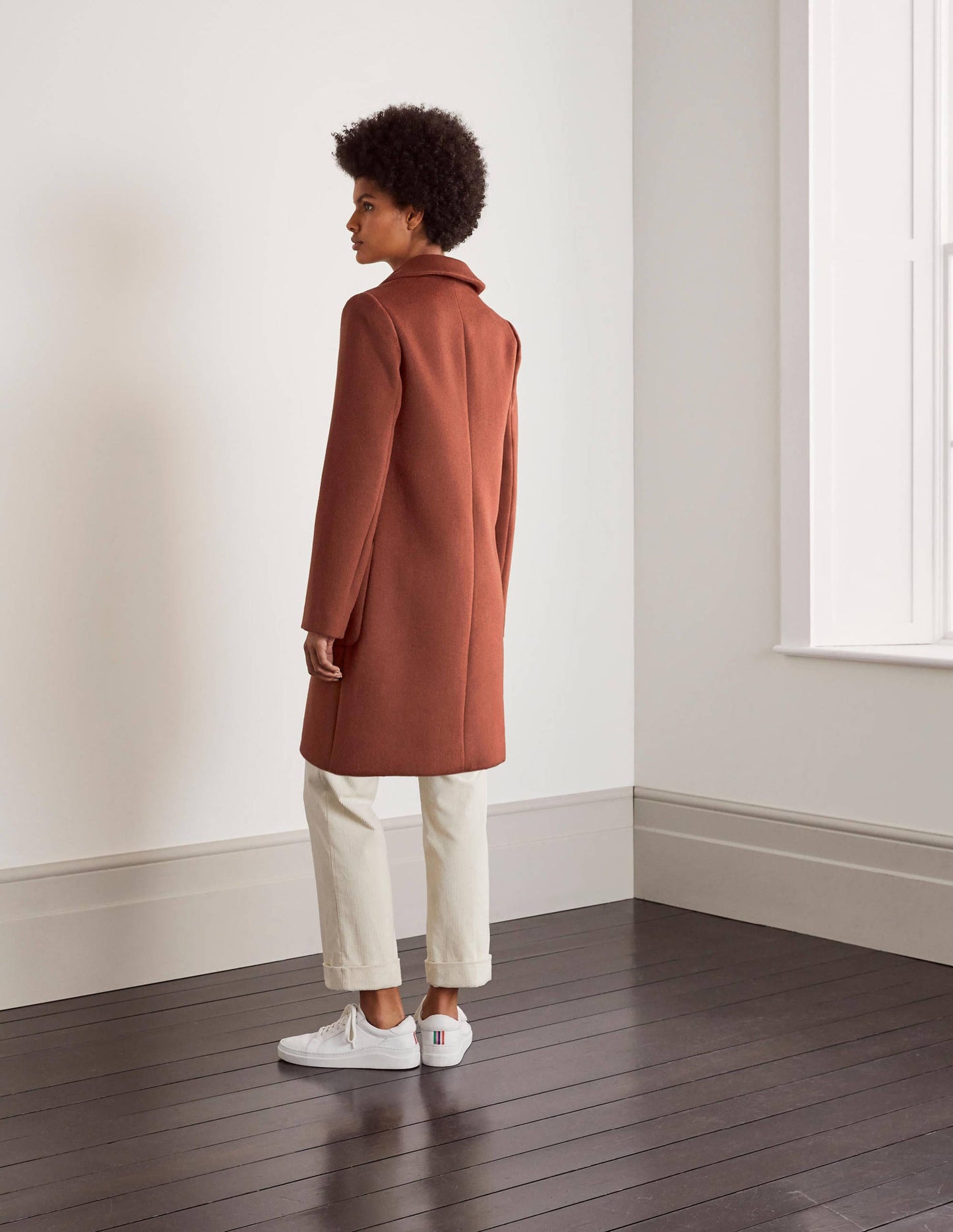 Clifford Coat-Red Oak