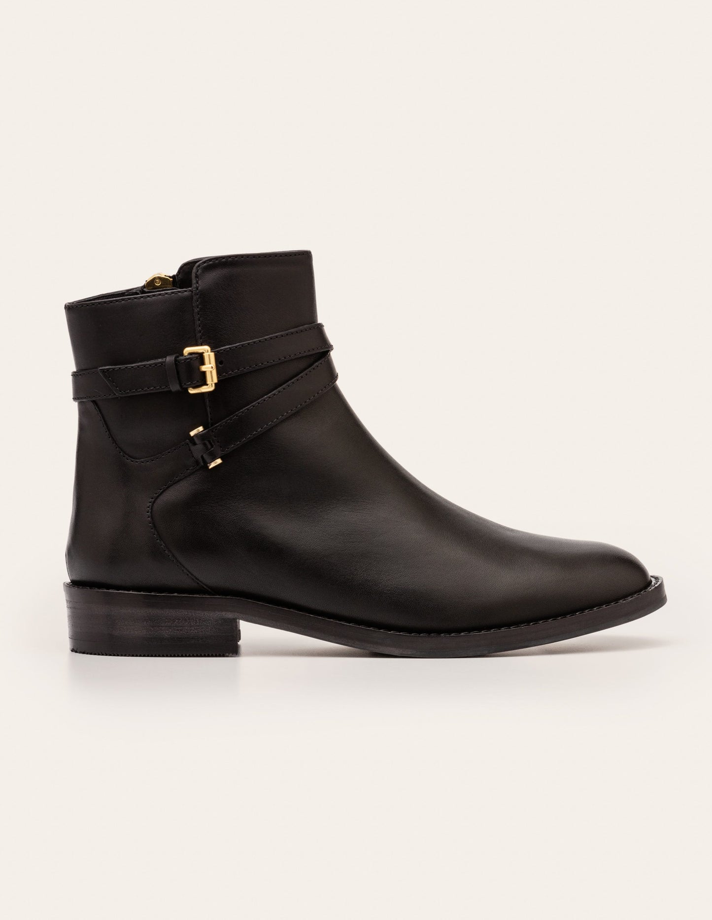 Aldeburgh Ankle Boots-Black
