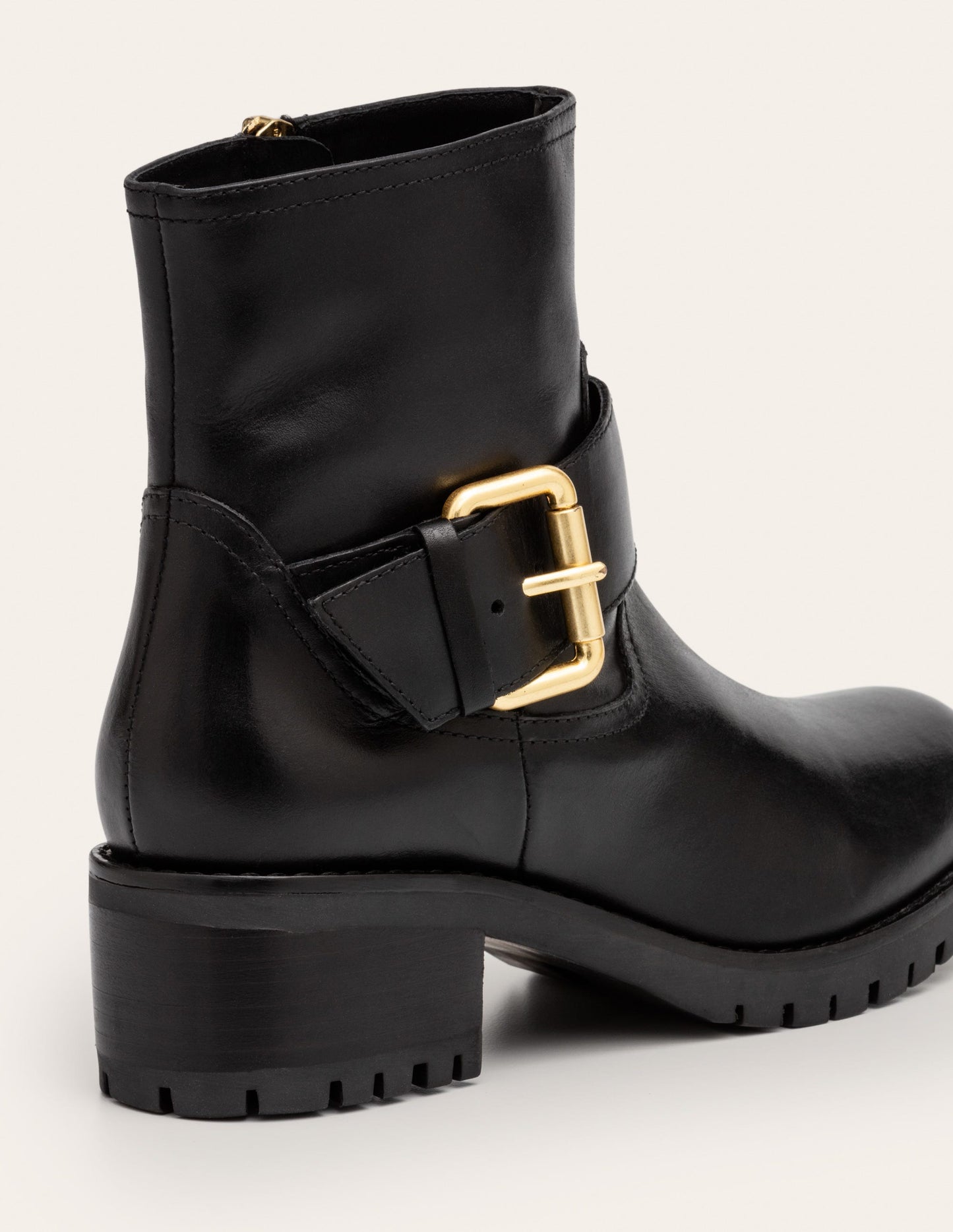 Bristol Biker Boots-Black
