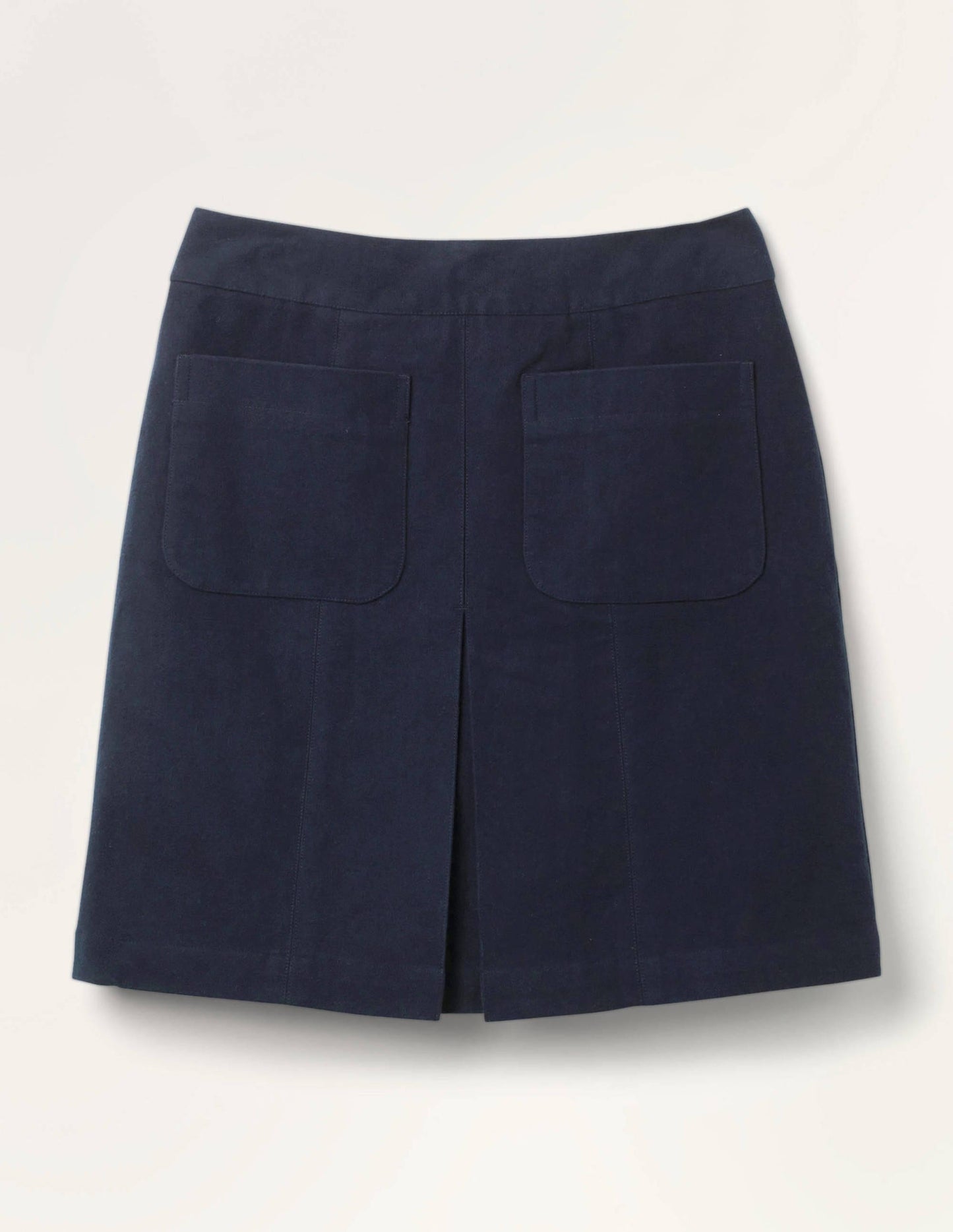 Auria Moleskin Skirt-Navy