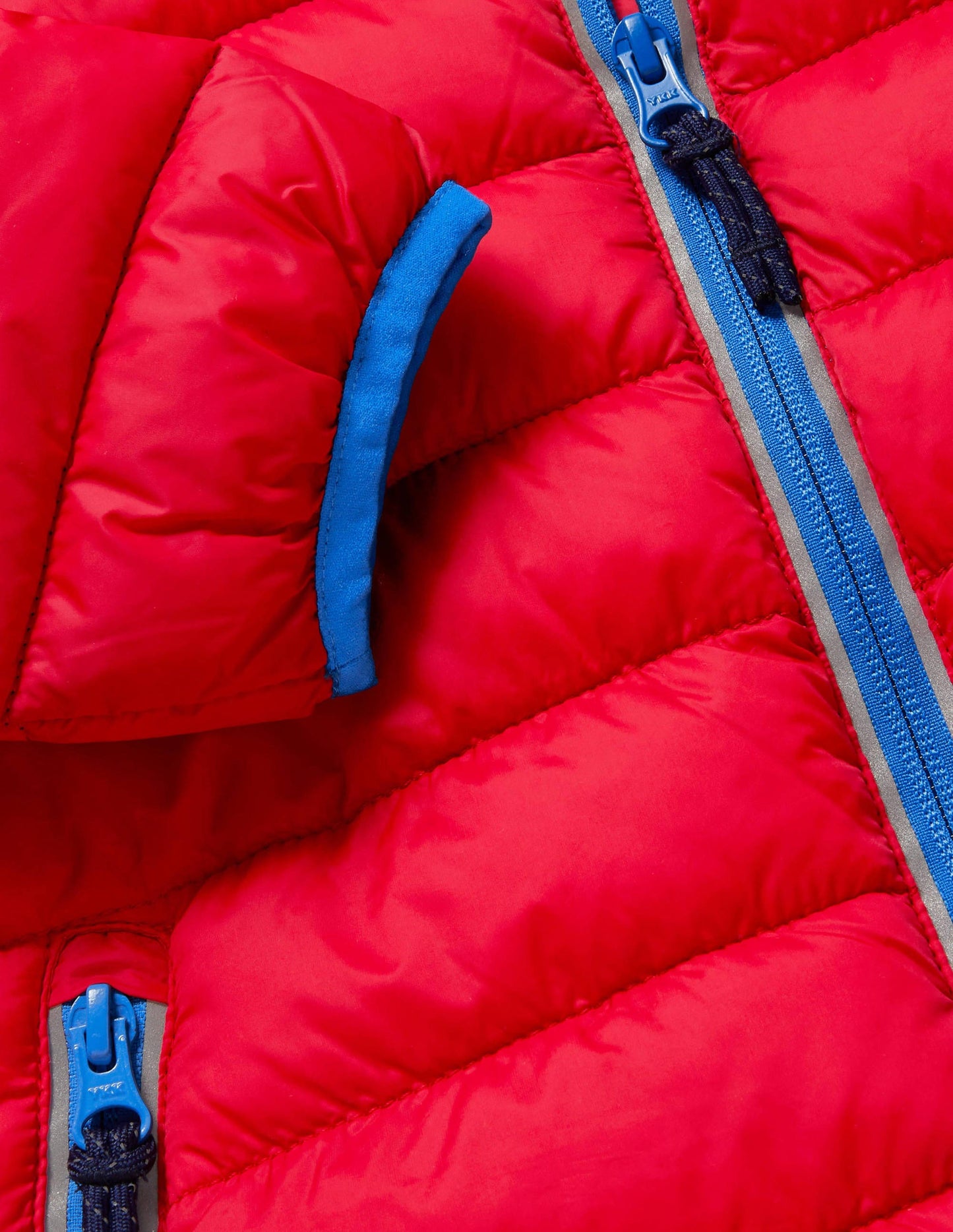 Cosy Pack-away Padded Jacket-Rockabilly Red