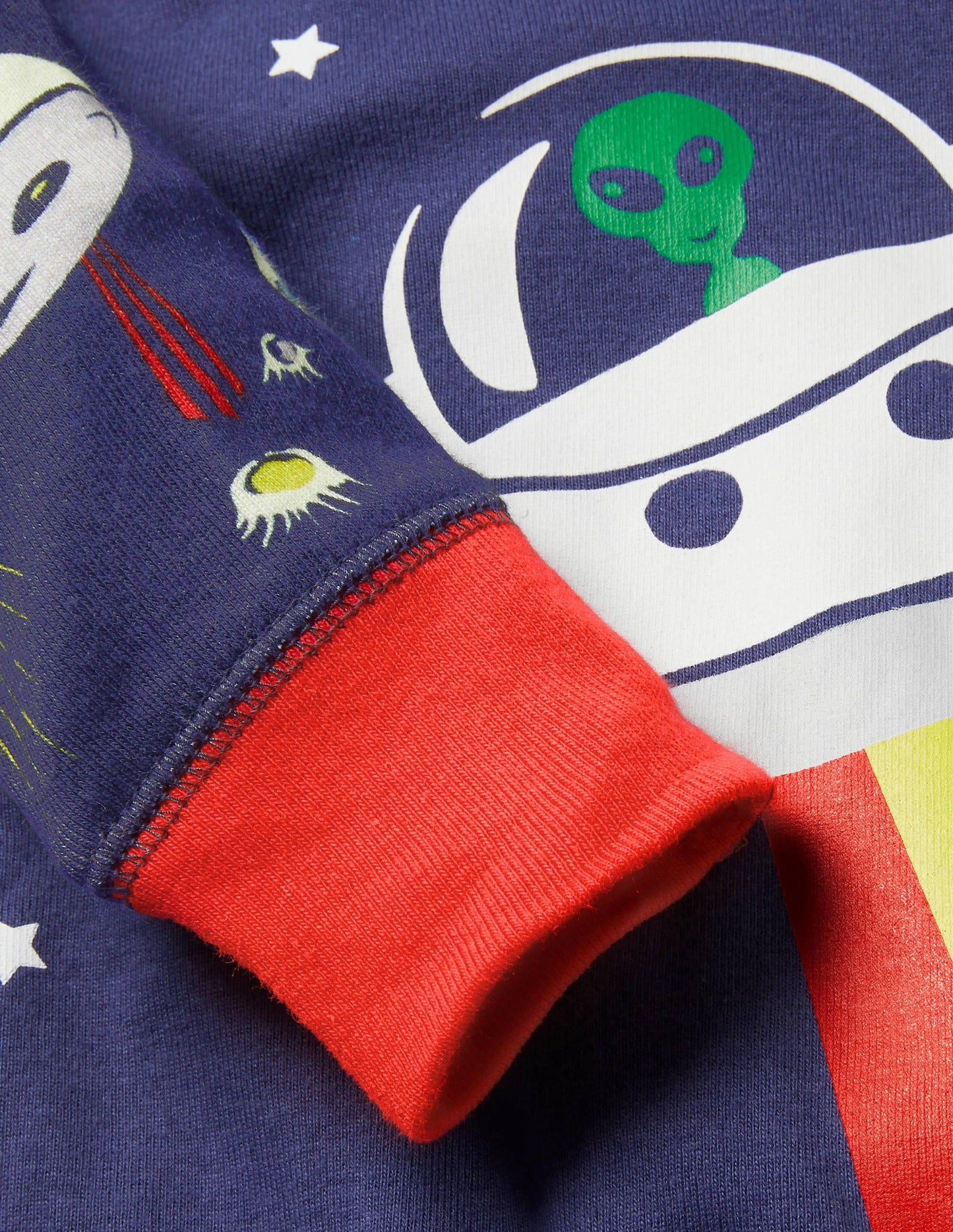 Snug Long John Pyjamas-Starboard Blue UFO