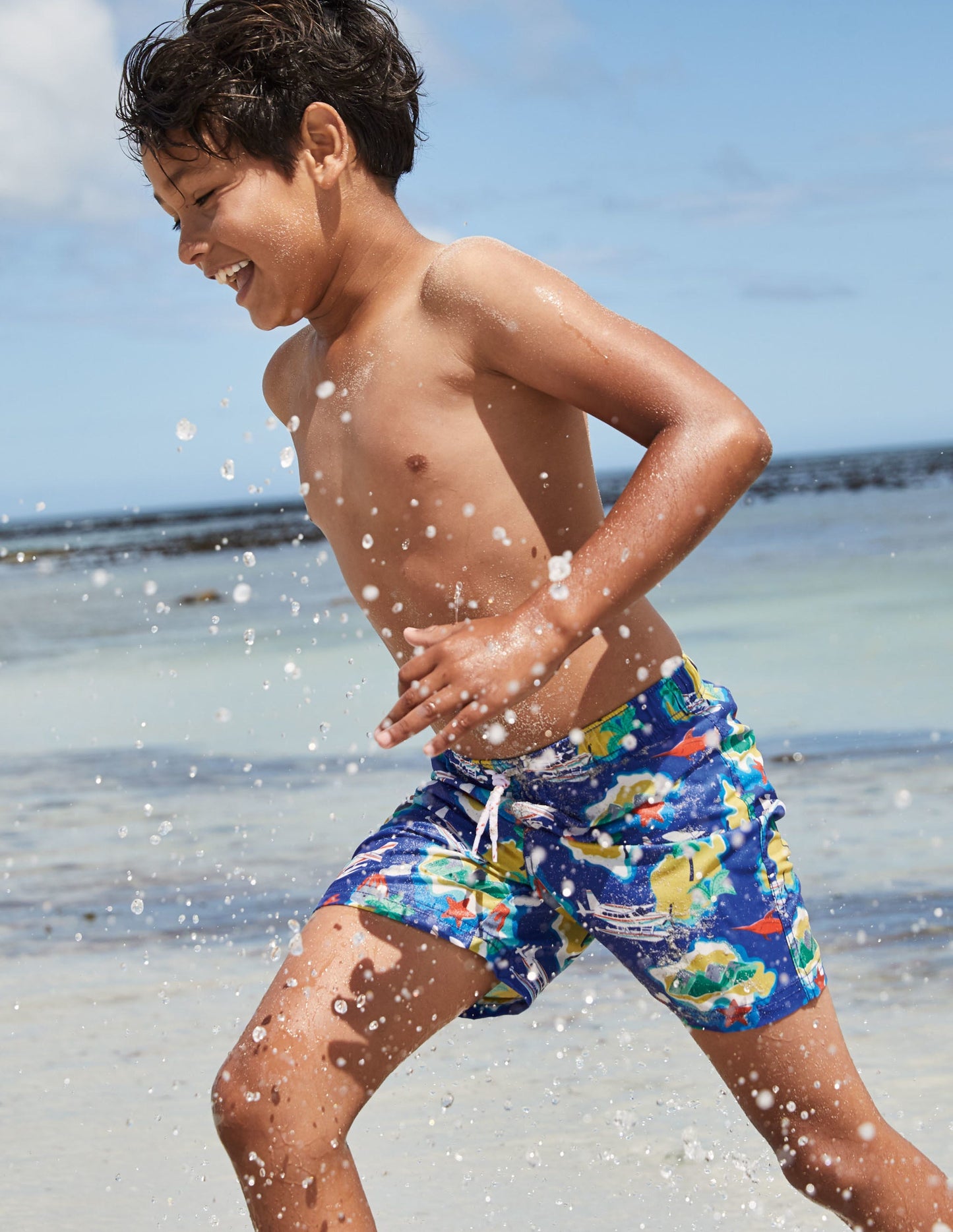 Bathers-Brilliant Blue Island Hopping