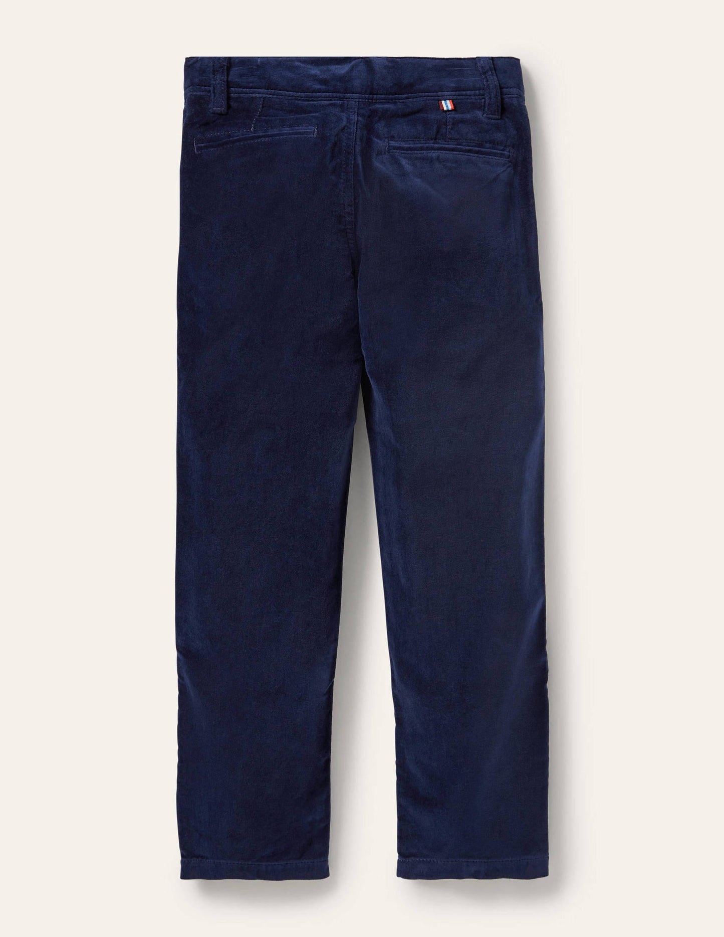 Smart Velvet Trousers-College Navy