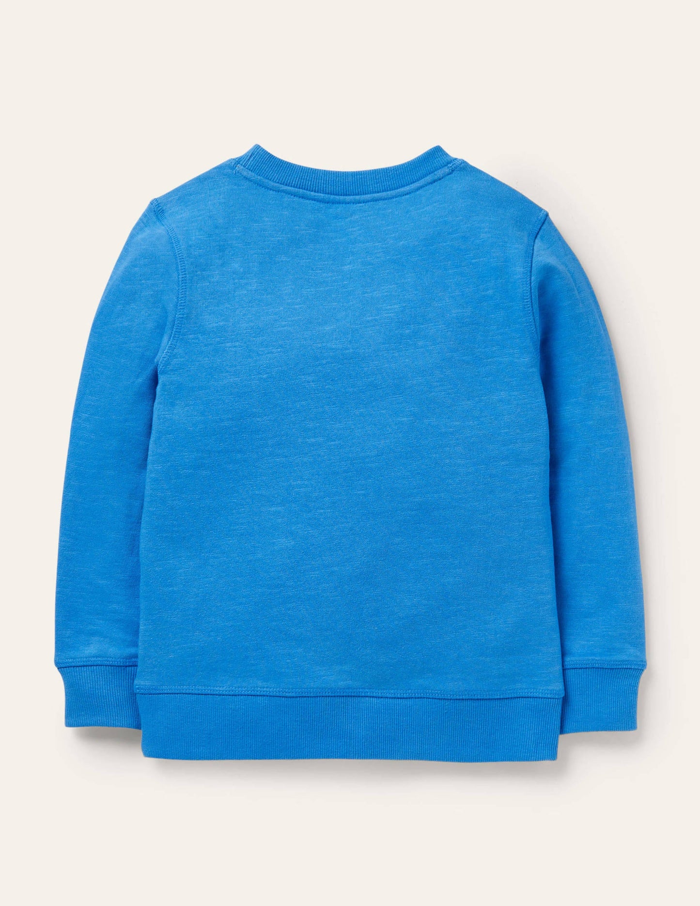 Superstitch Owl Sweatshirt-Elizabethan Blue