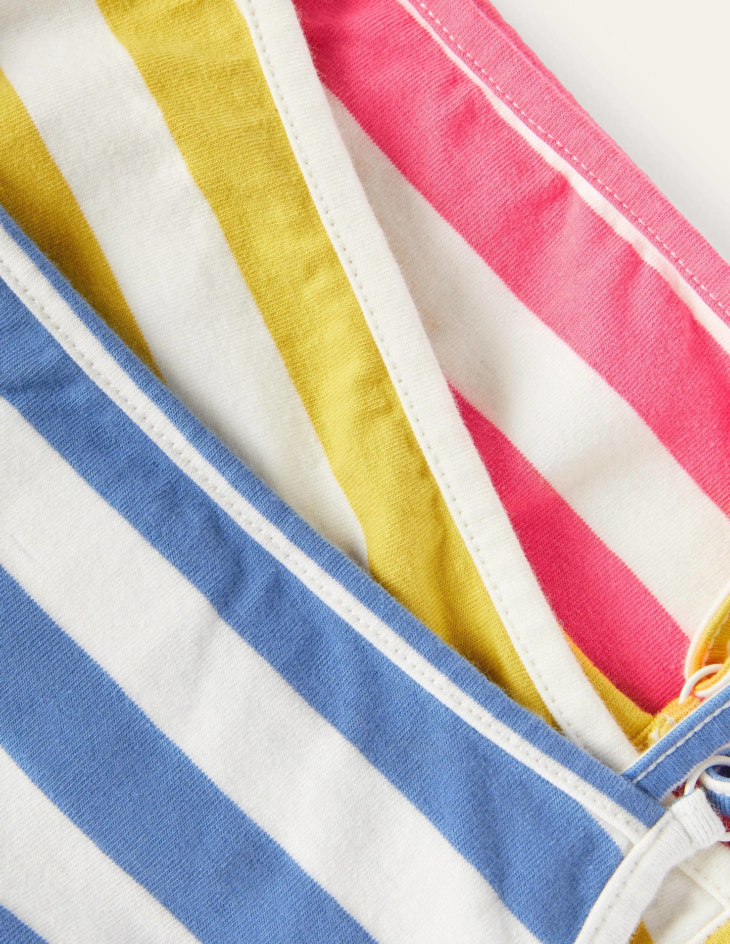 Crop Tops 3 Pack-Ivory/Multi