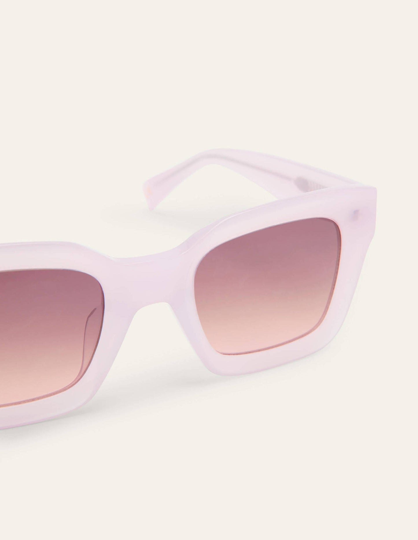 Chunky Frame Sunglasses-Soft Peony