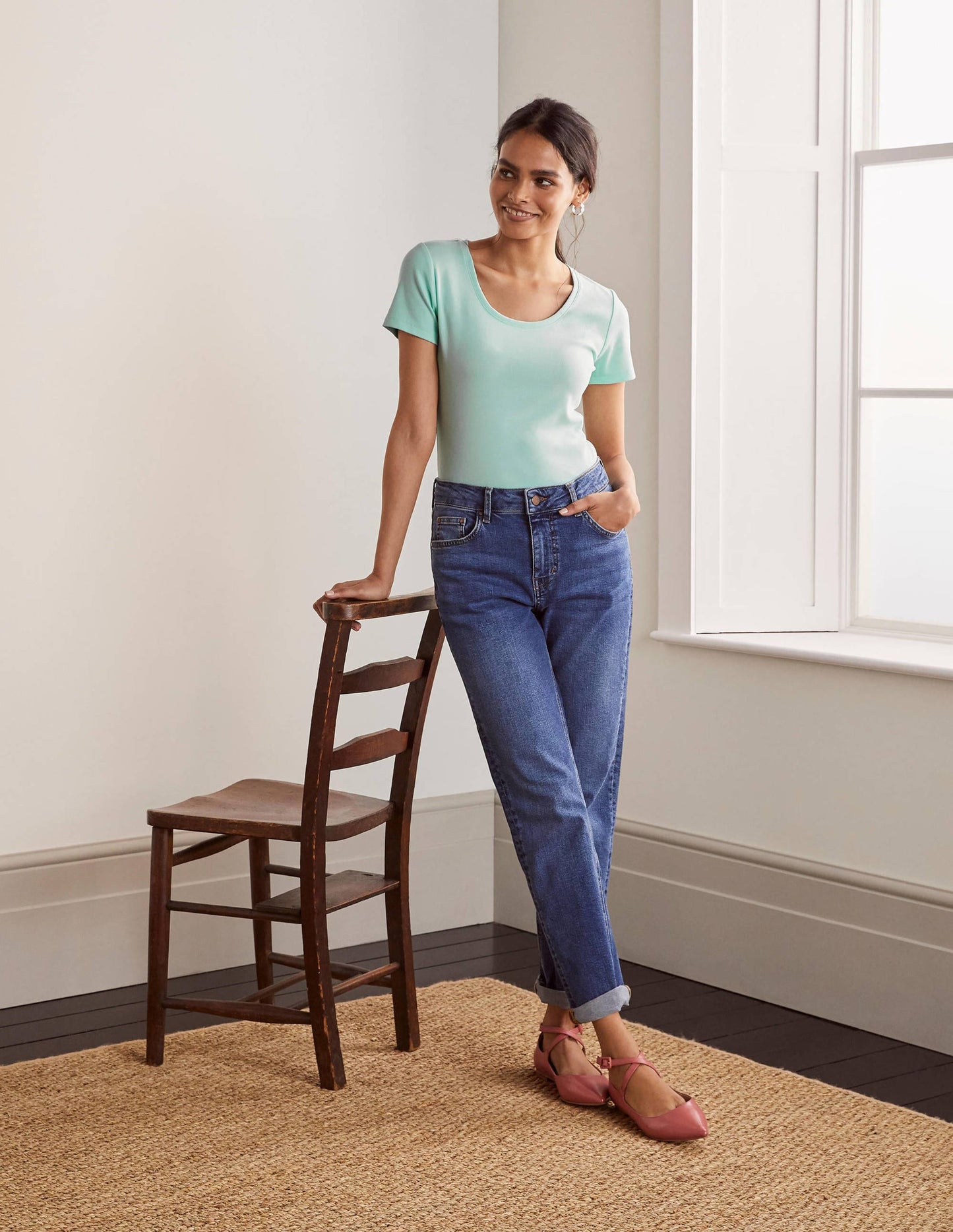 Essential Short Sleeve T-Shirt-Spearmint