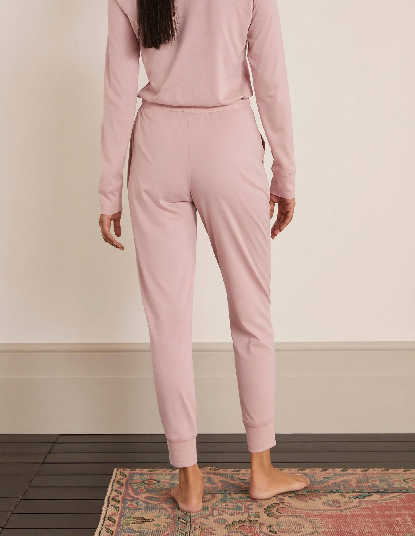 Alba Jersey Pyjama Bottoms-Milkshake