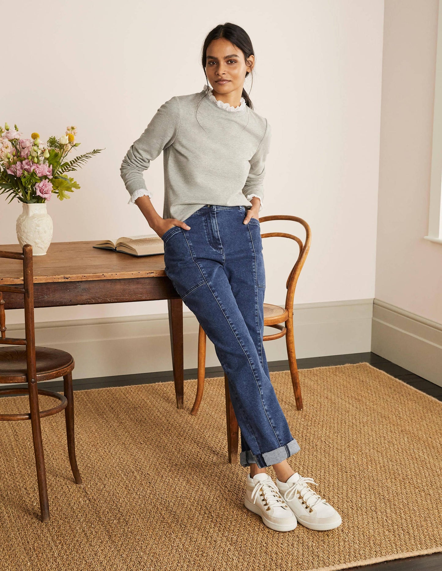 Abingdon Trousers-Mid Vintage