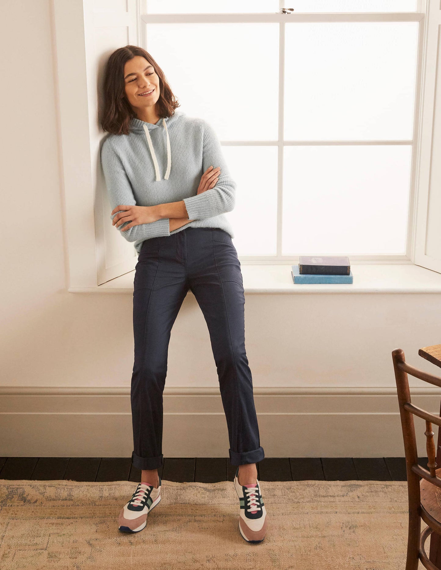 Abingdon Trousers-Navy
