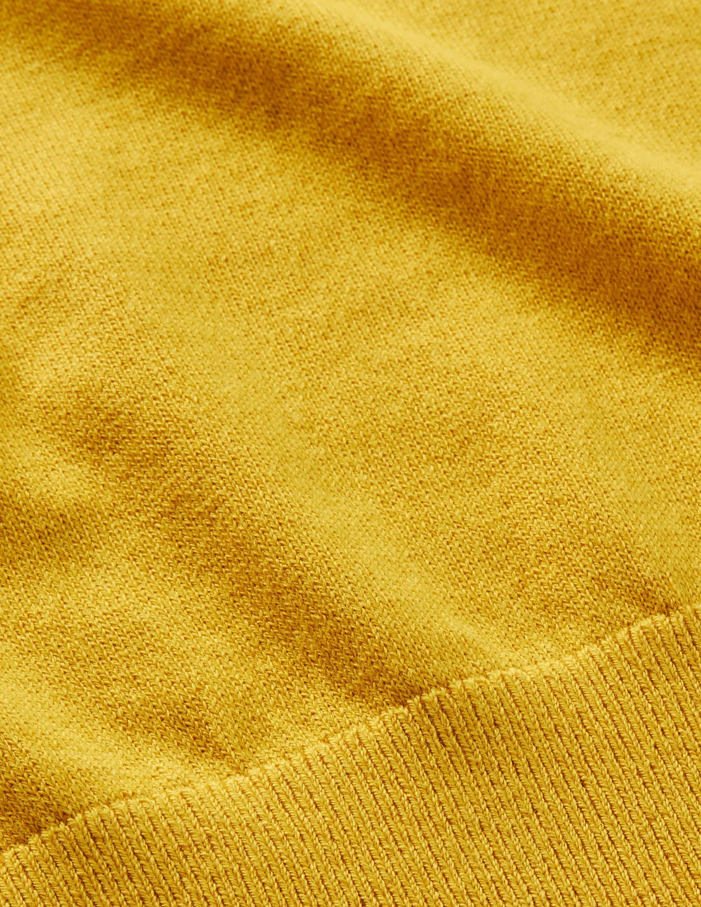 Abbotsbury Knitted Tee-Daffodil