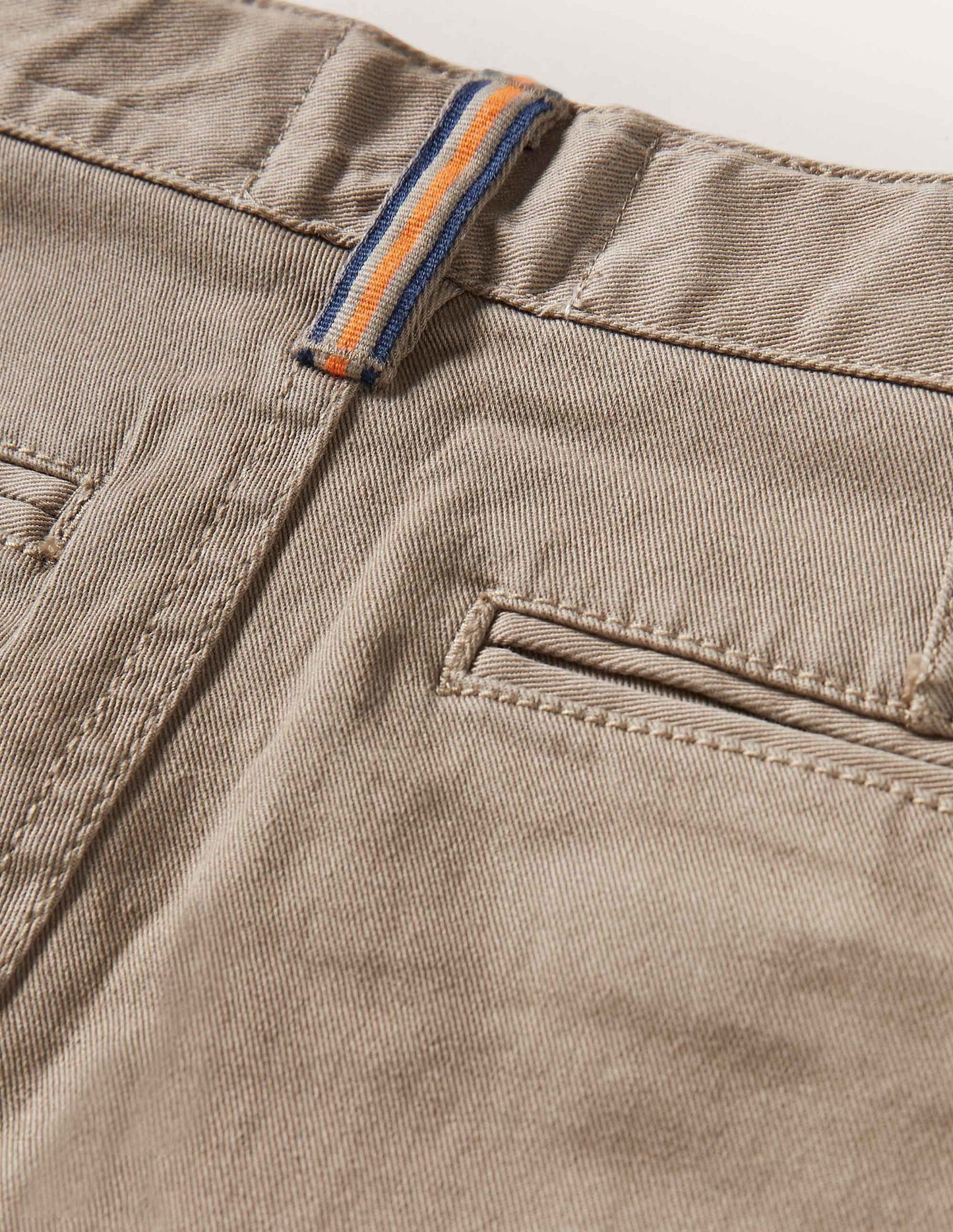 Chino Stretch Trousers-Nutty Brown