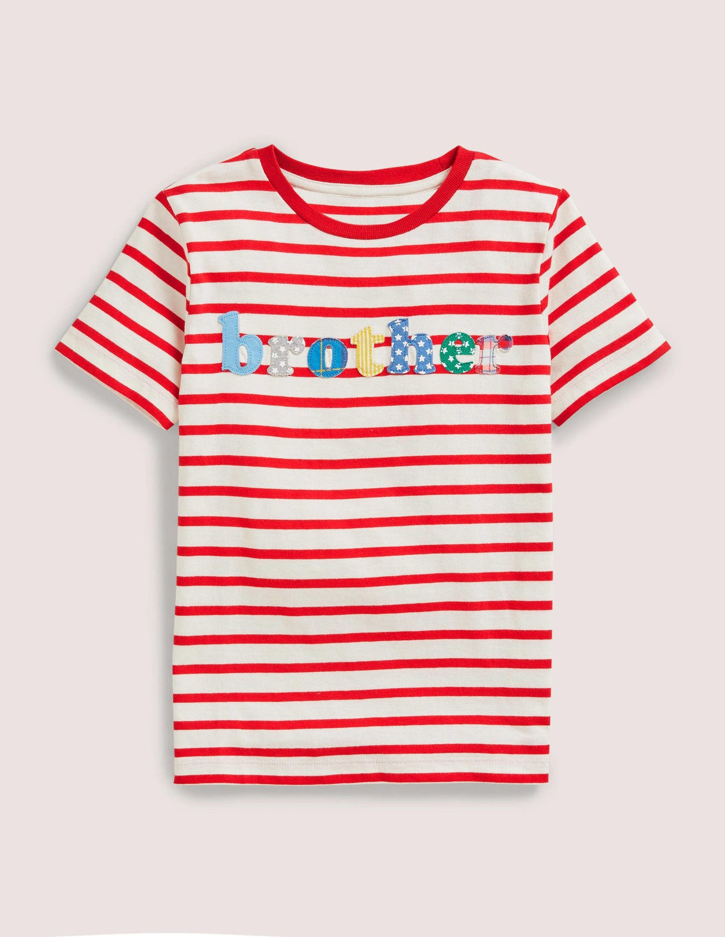 Brother T-shirt-Rockabilly Red