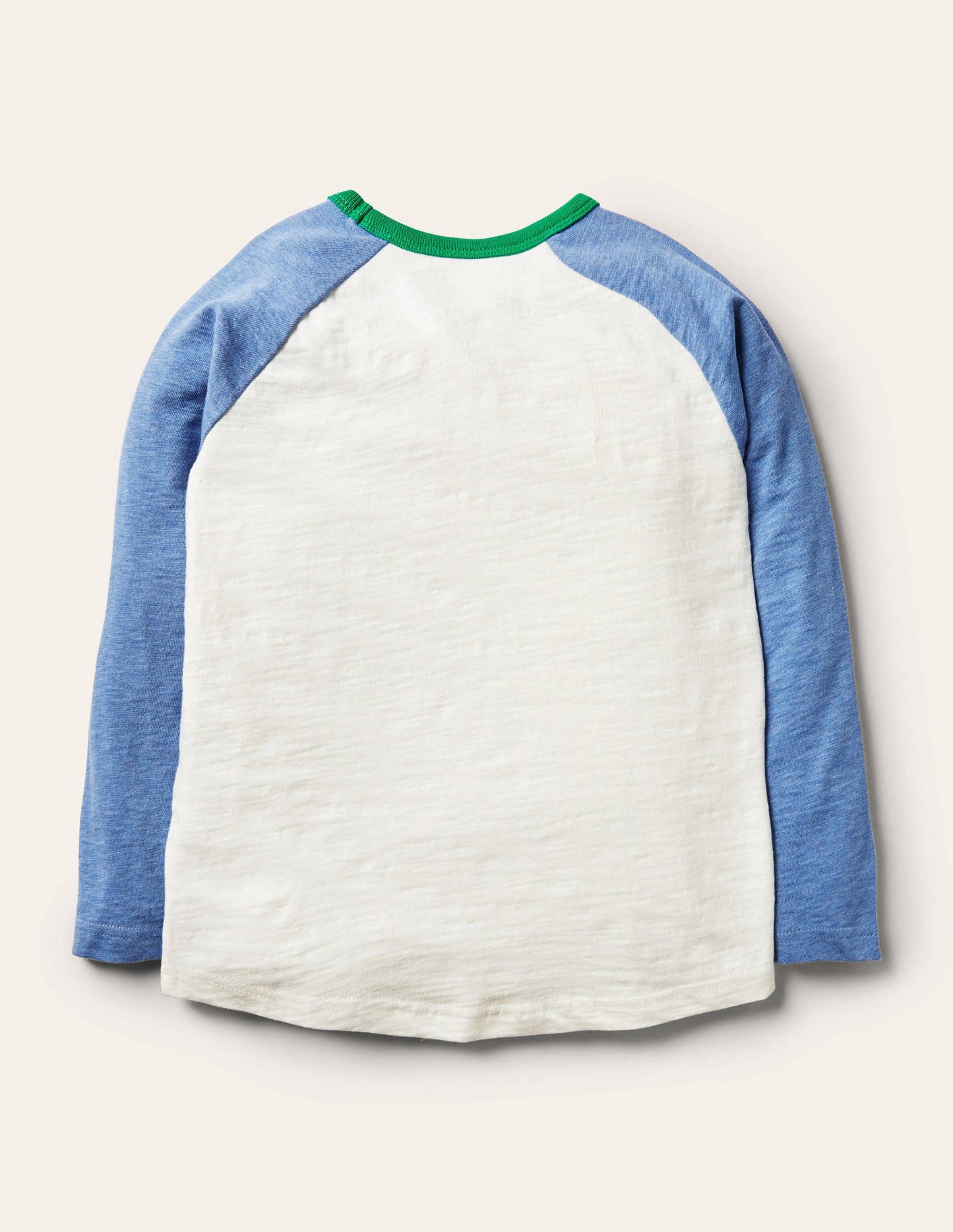 Raglan T-Shirt-Moroccan Blue Multi