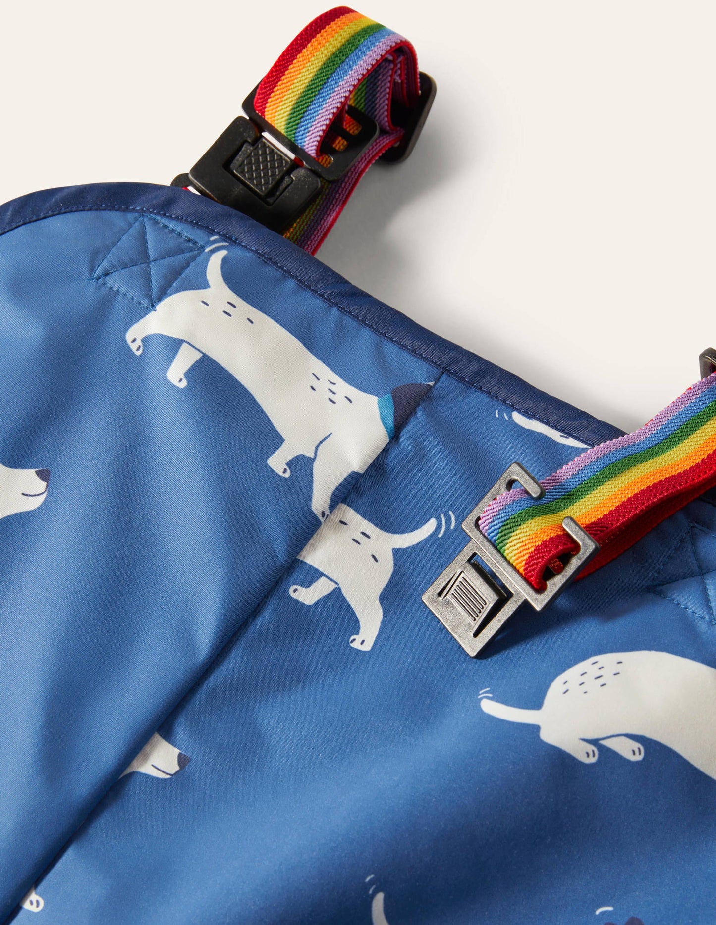 Waterproof Rain Trouser-Venice Blue Sausage Dogs