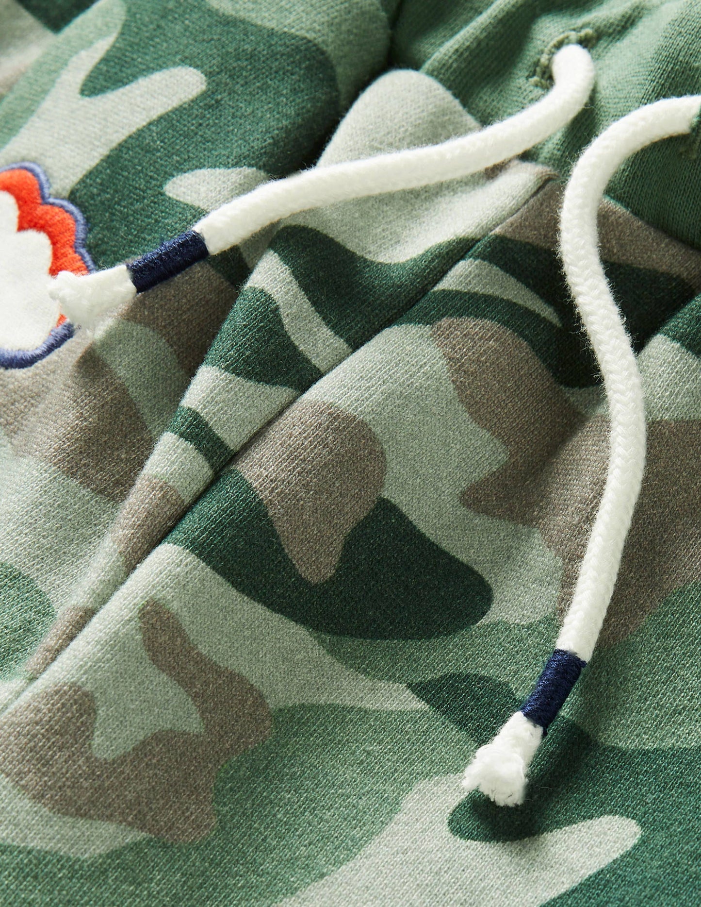 Camo Badge Joggers-Soft Green Camouflage