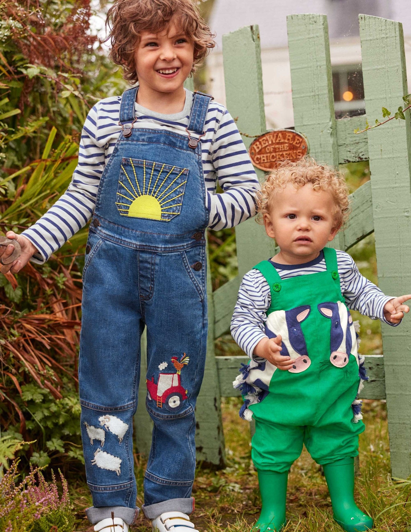 Fun Dungarees-Dark Vintage Weather