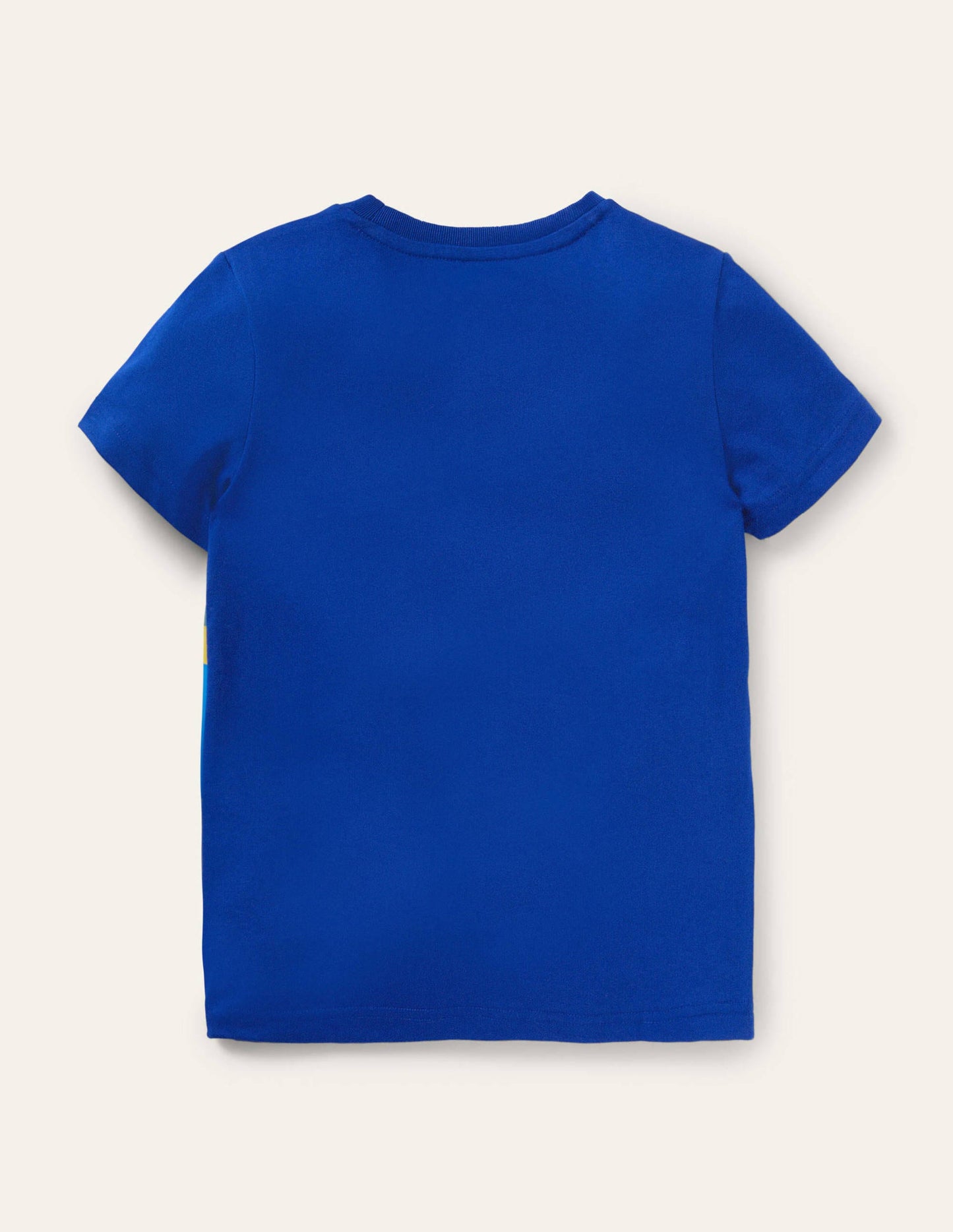 Printed Educational T-shirt-Blue Wave Tsunami