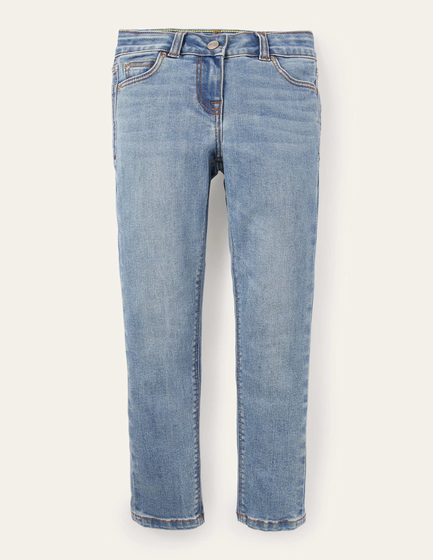 Active-flex Slim Fit Jeans-Light Vintage Denim