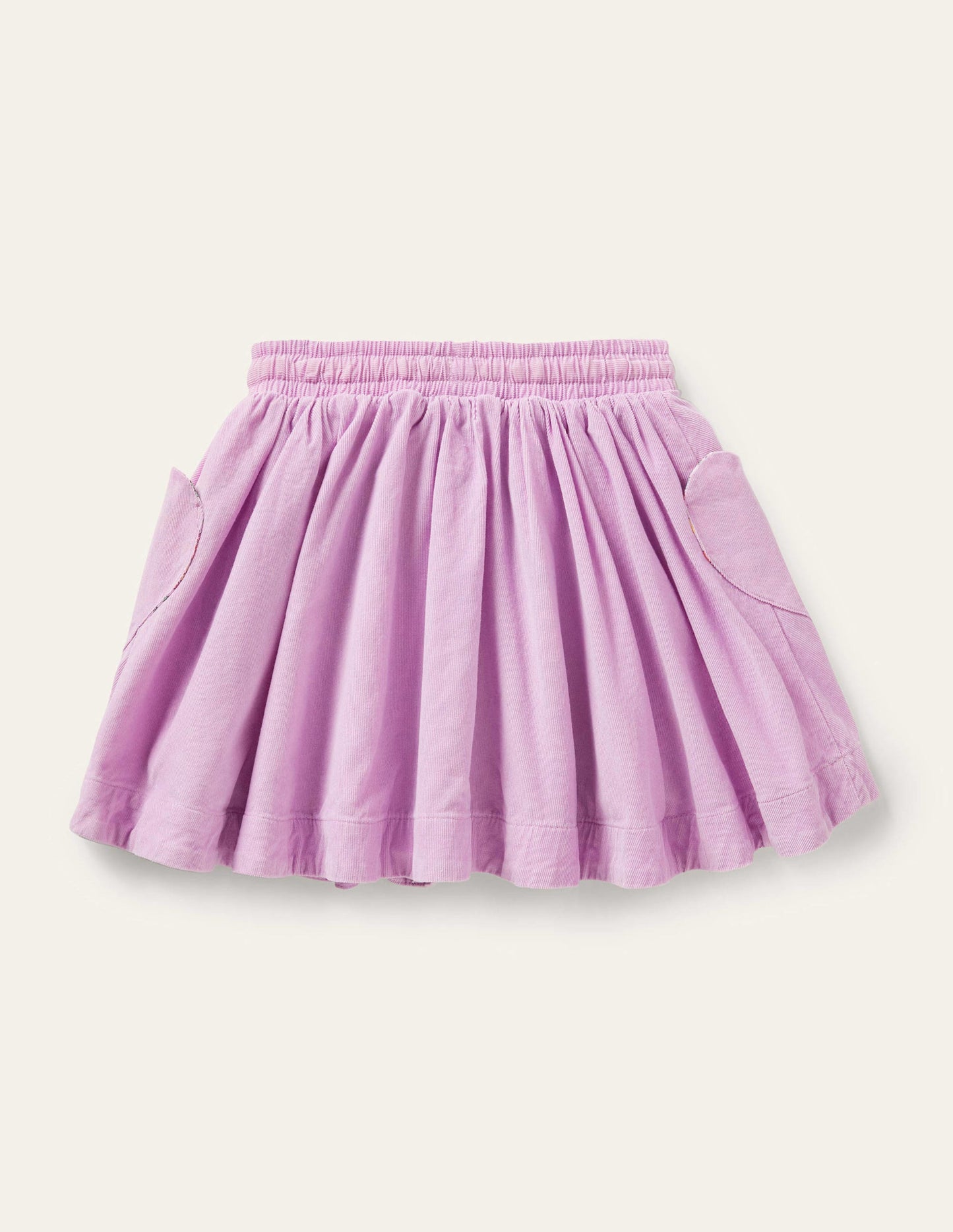 Woven Twirly Skirt-Orchid Petal Purple