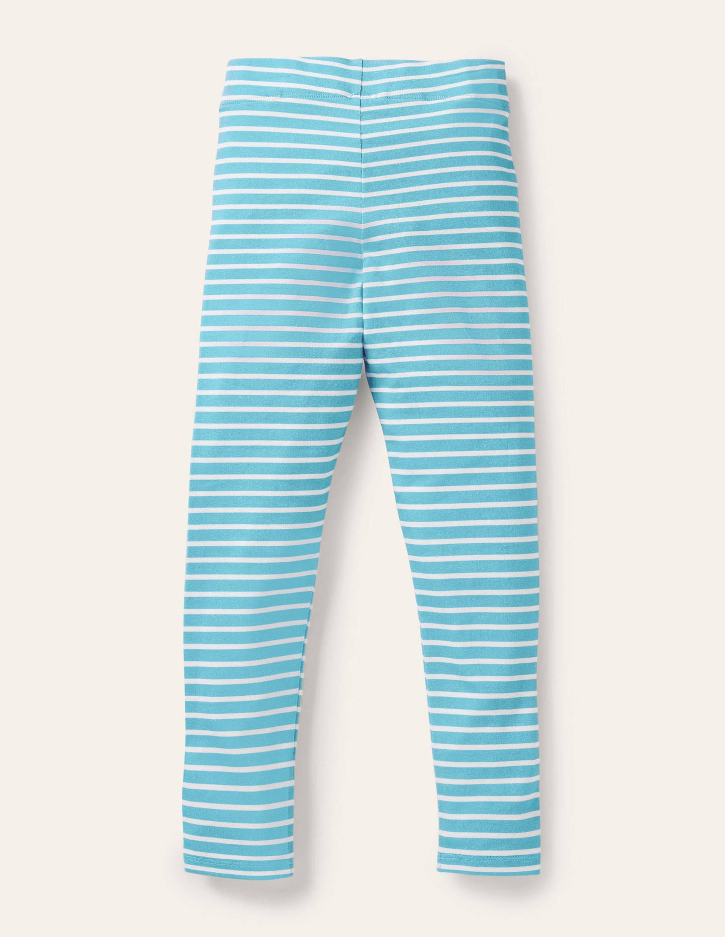 Fun Appliqué Leggings-Aqua/Ivory Mermaids
