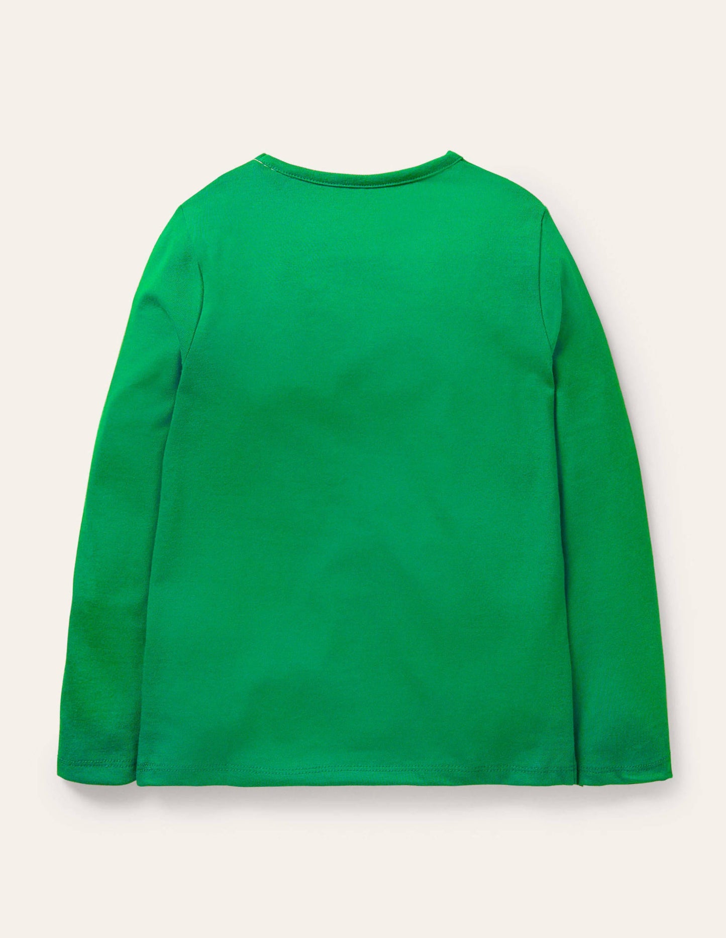 Zip Detail T-shirt-Green Pepper Bunny