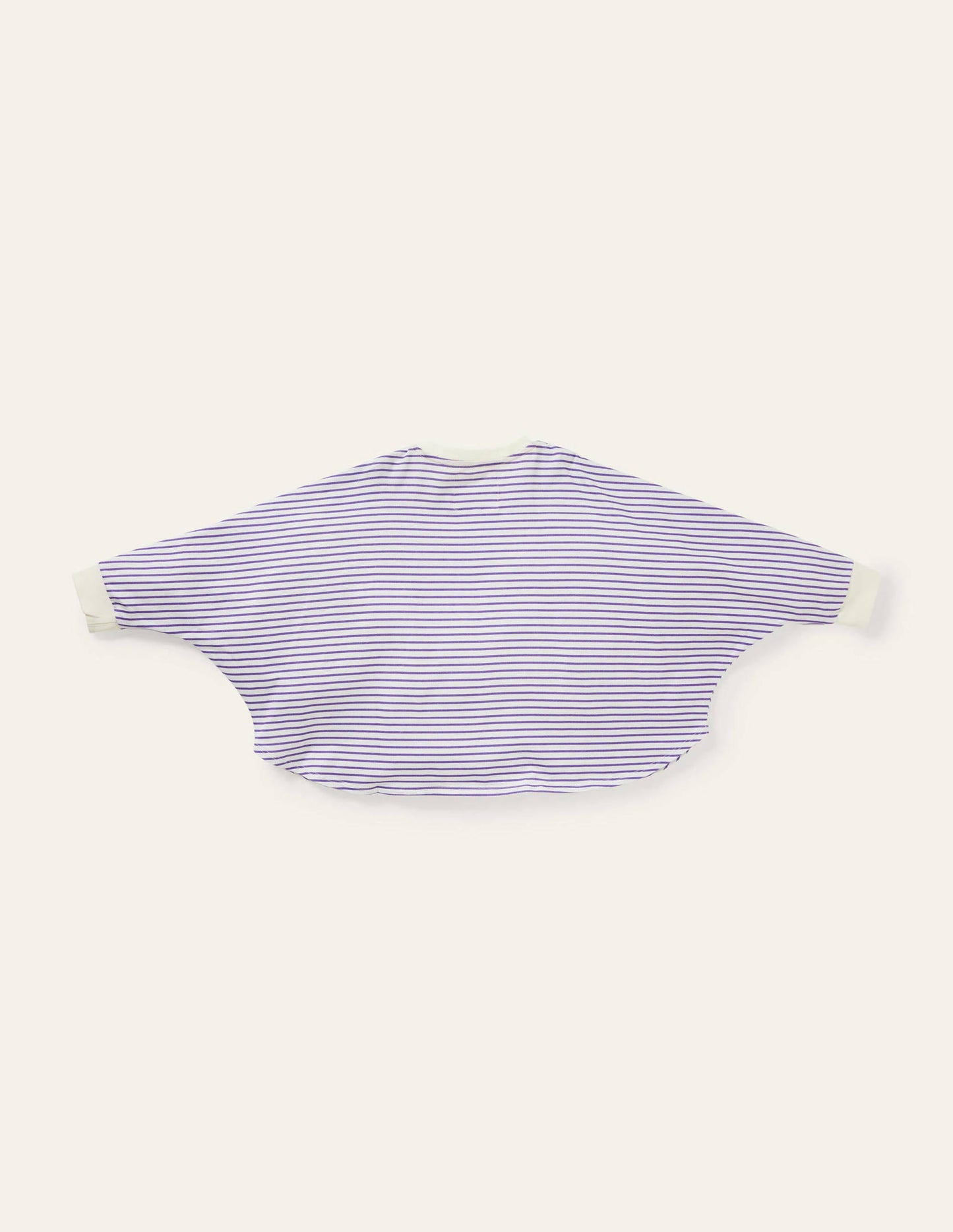 Appliqué Sweatshirt-Ivory / Starboard Parrot
