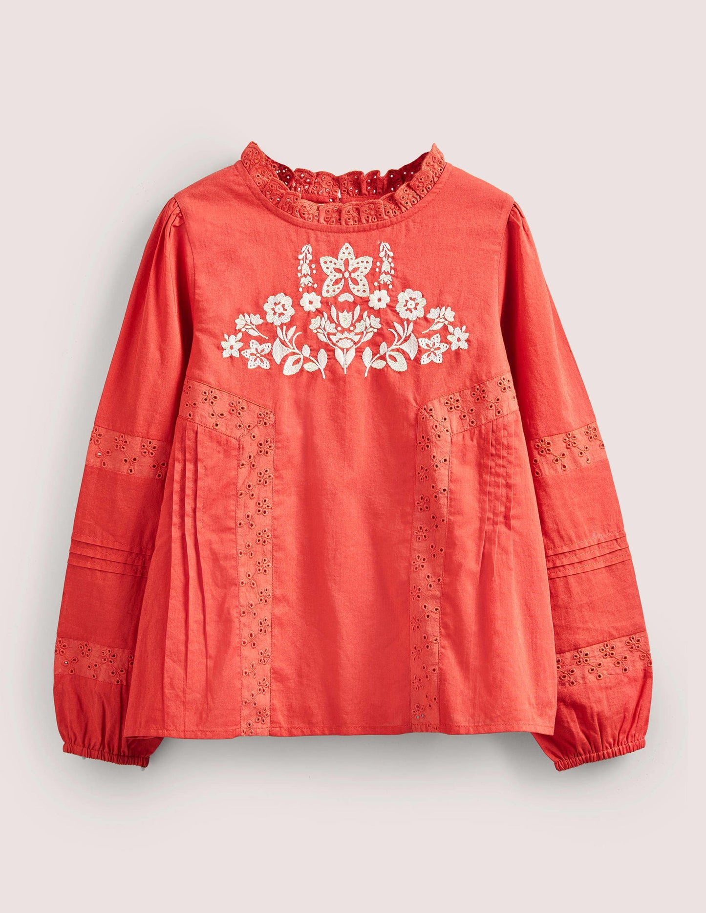 Lace Top-Rockabilly Red