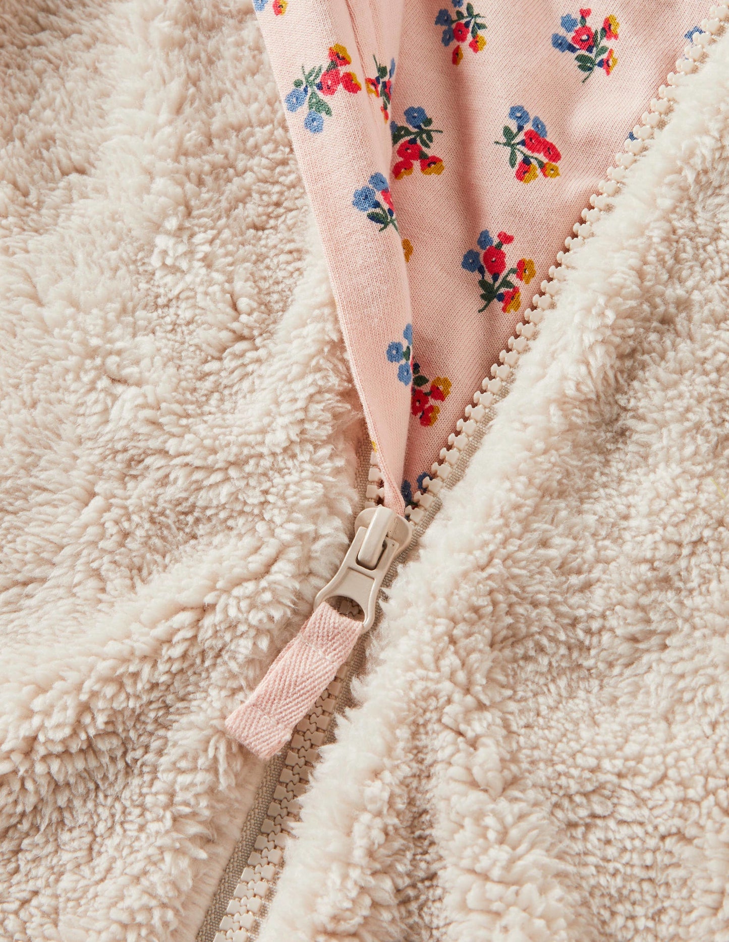 Cosy Bunny Borg All-in-one-Natural