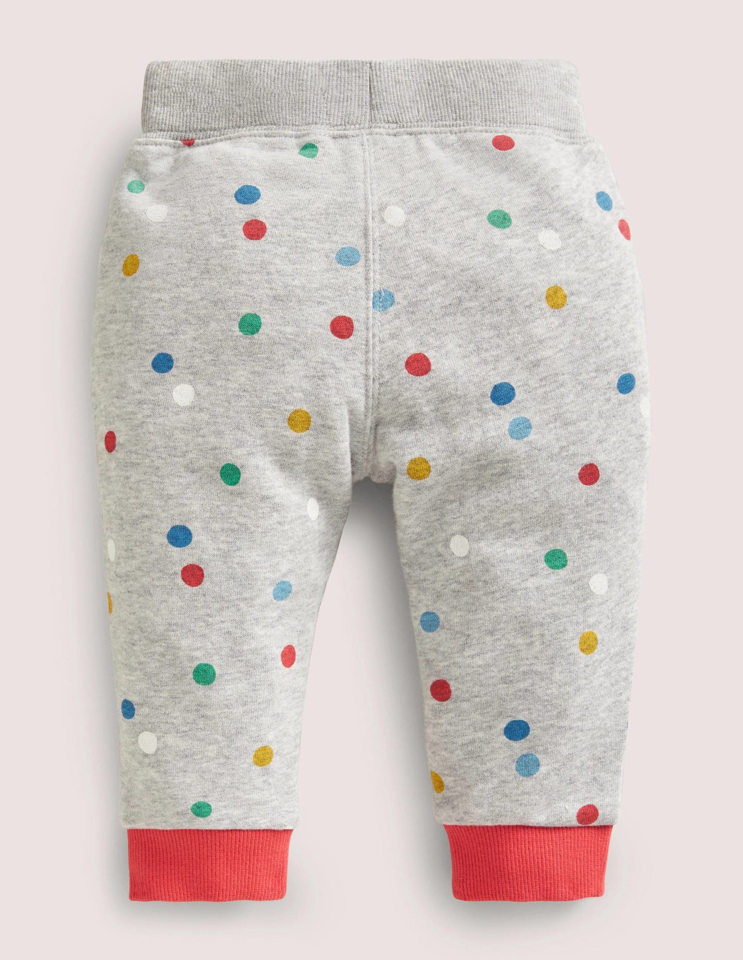 Cosy Jersey Bottoms-Grey Marl Painted Spot