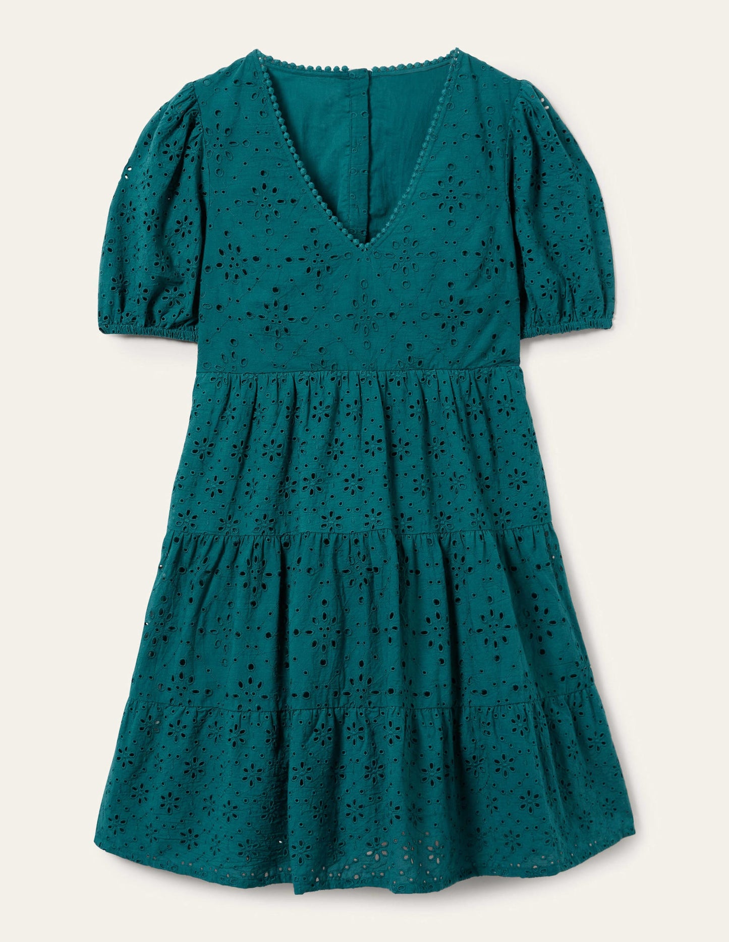 Back Detail Broderie Dress-Chesapeake Bay