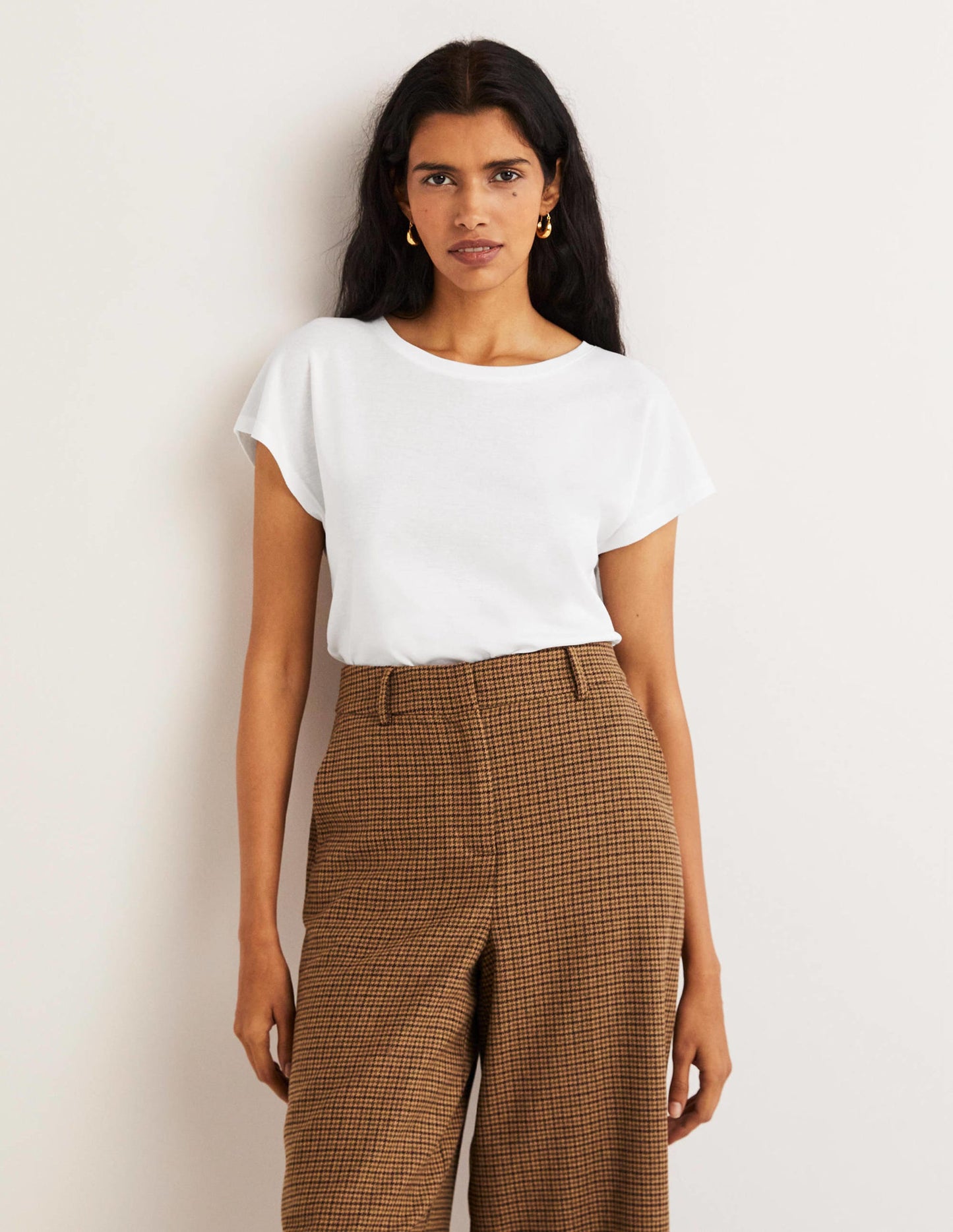 Soft Touch Sleeveless Top-White