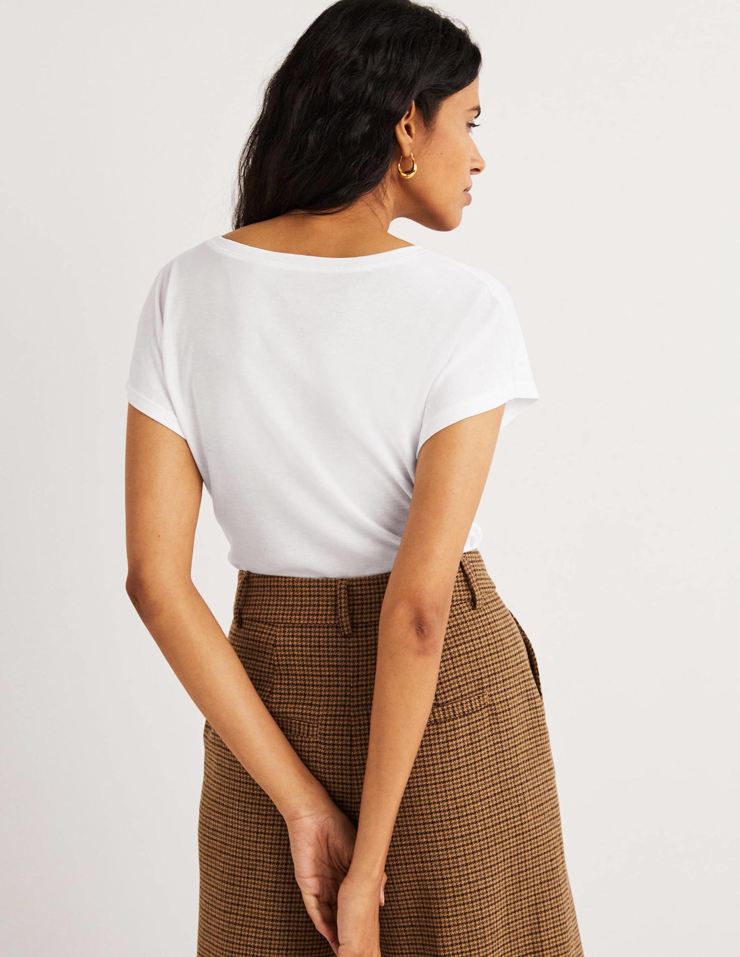 Soft Touch Sleeveless Top-White