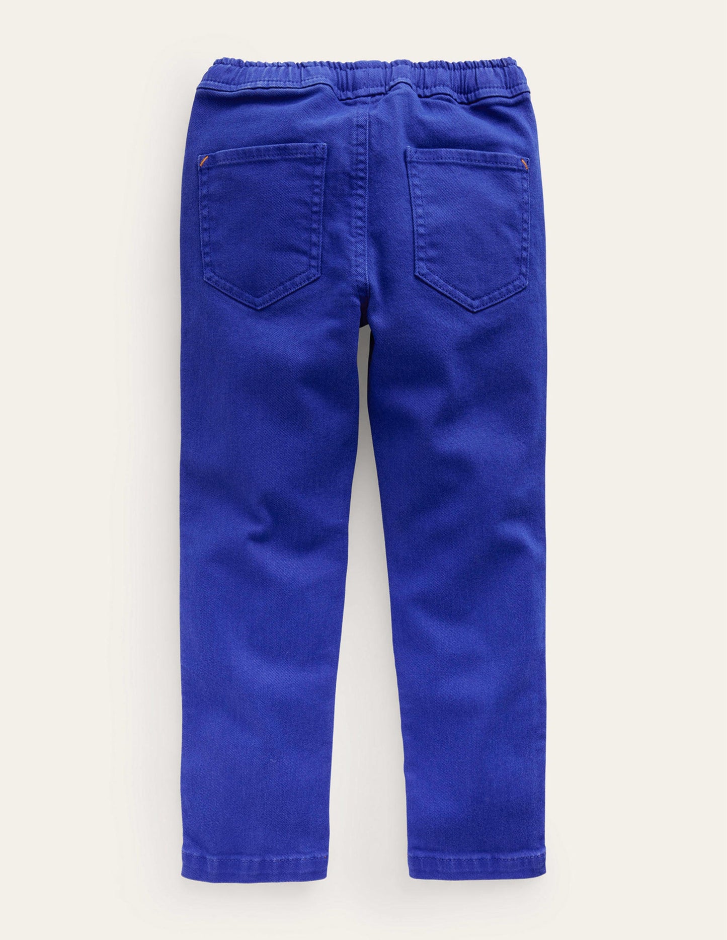 Washed Relaxed Slim Pull-On-Bluing