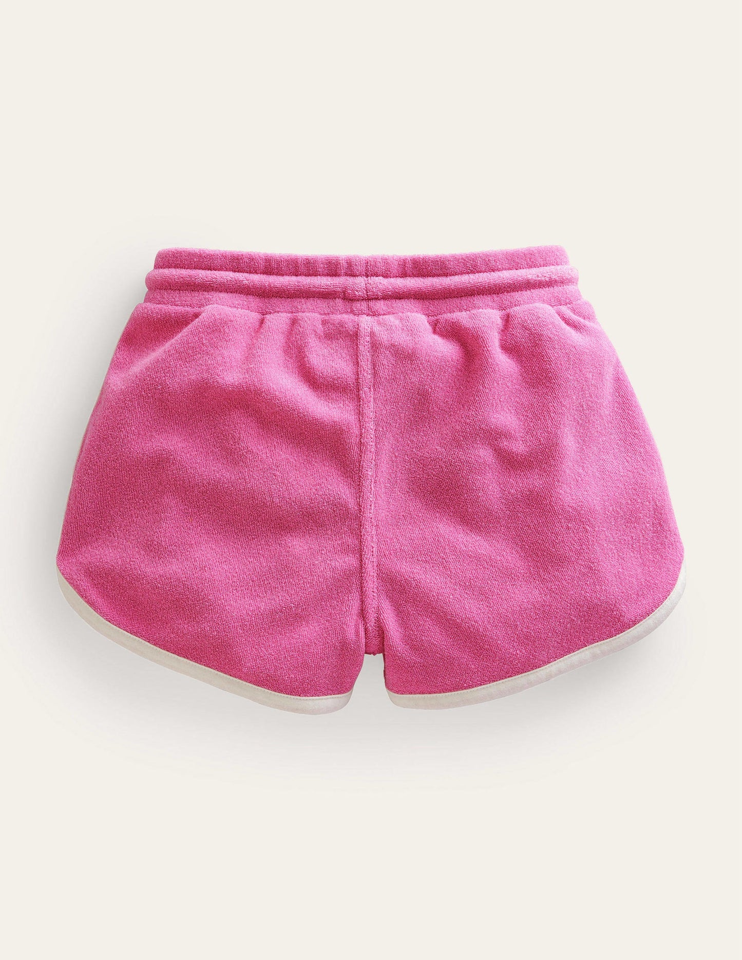 Retro Jersey Shorts-Bright Petal Pink