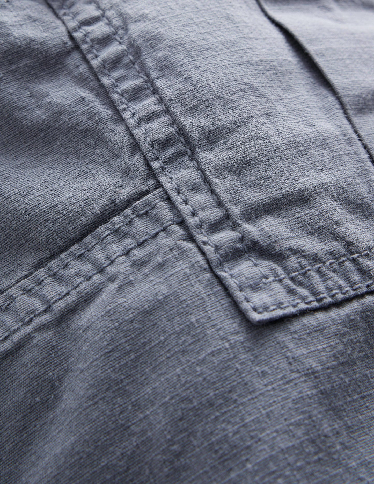 Cargo Pull-on Trousers-Cobble Grey