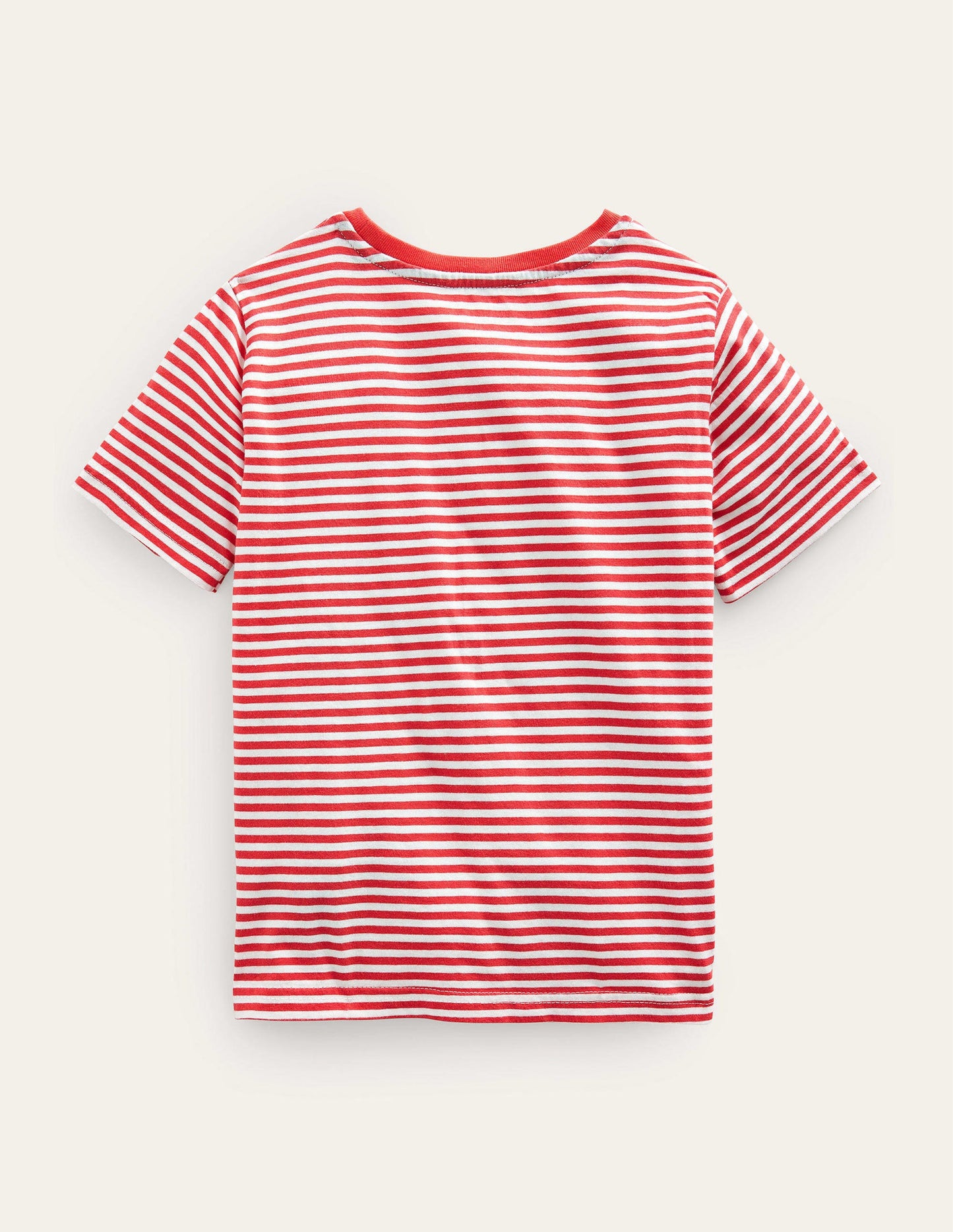 Funny Appliqué T-shirt-Jam/Ivory Guinea Pig