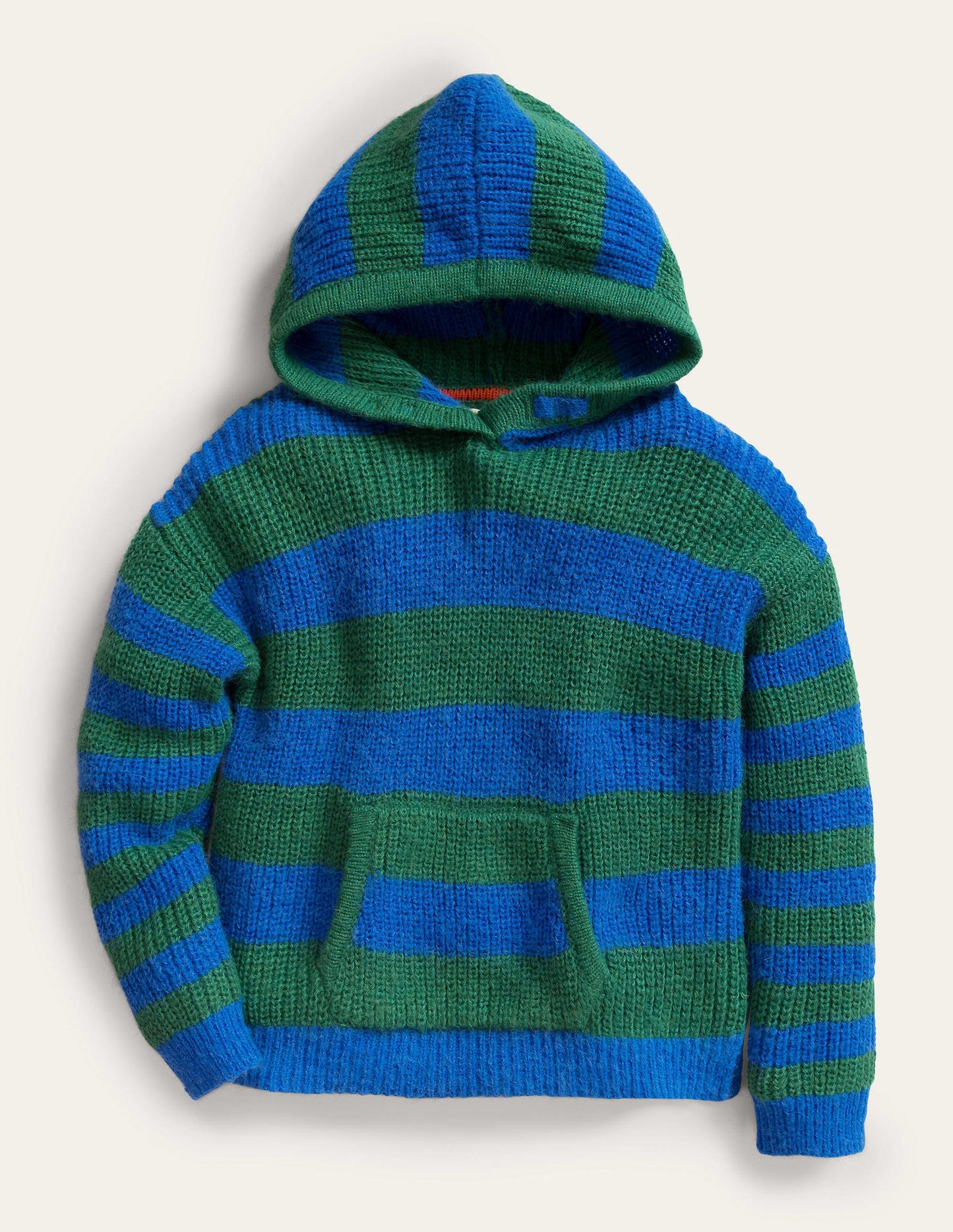 Supersoft Hoodie-Bright Blue Stripe