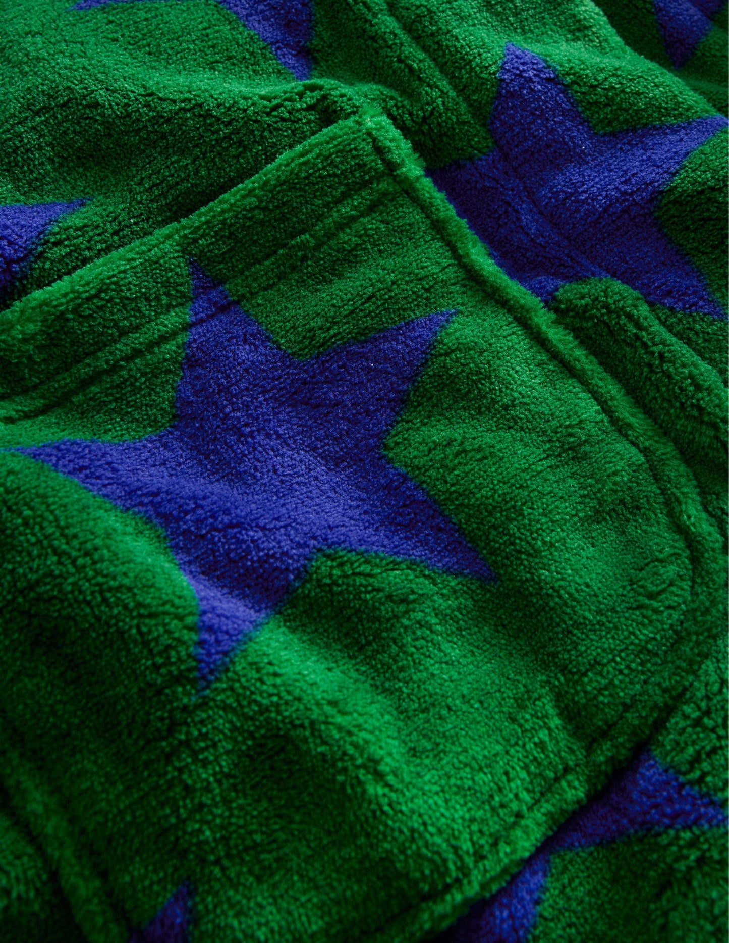 Cosy Dressing Gown-Star Print