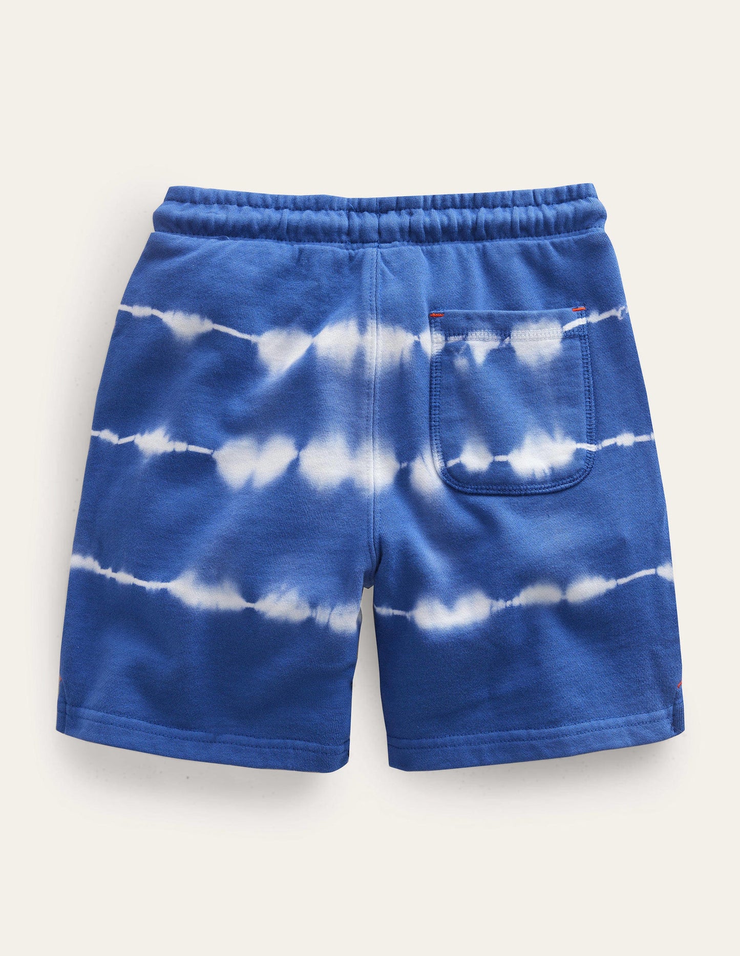 Tie Dye Garment Shorts-Indigo Tie Dye