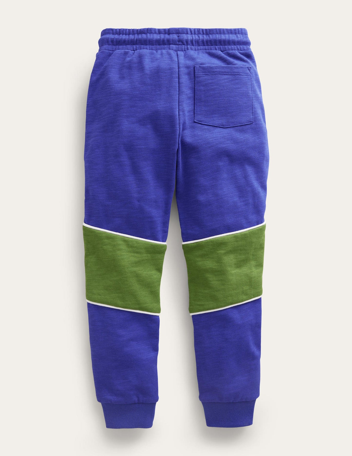 Slim Sporty Joggers-Brilliant Blue