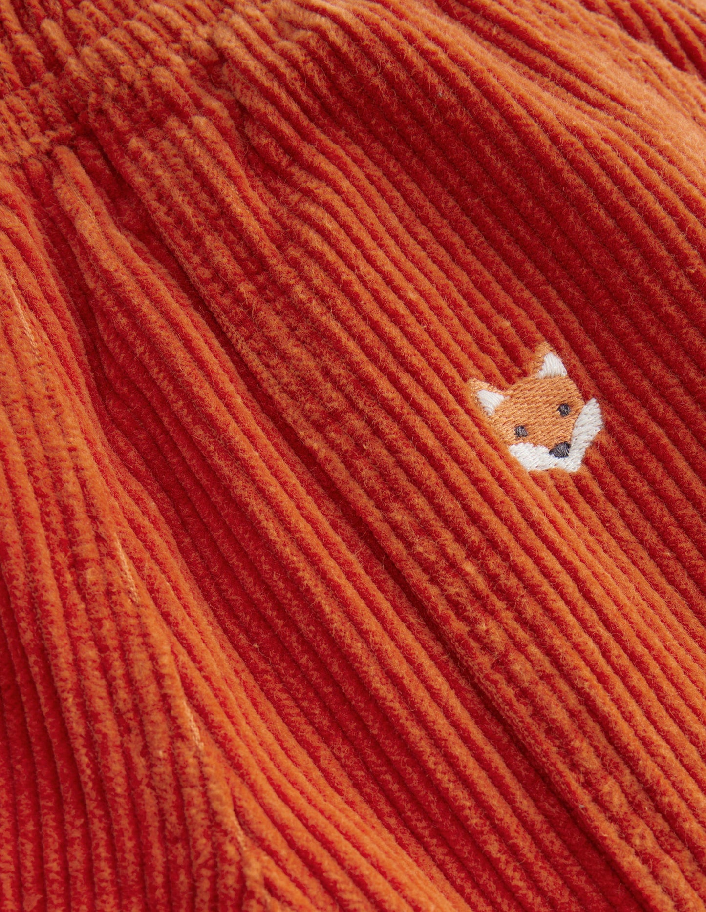 Embroidery Cord Chunky Pull-On-Autumn maple orange Fox