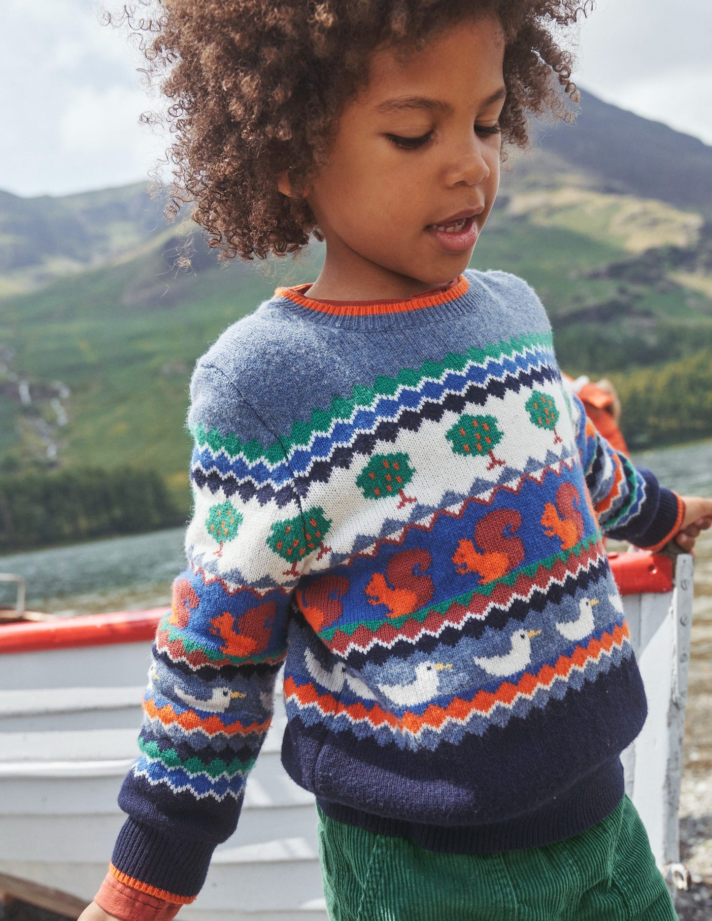 All Over Fair Isle Jumper-Multi Nature Fair Isle