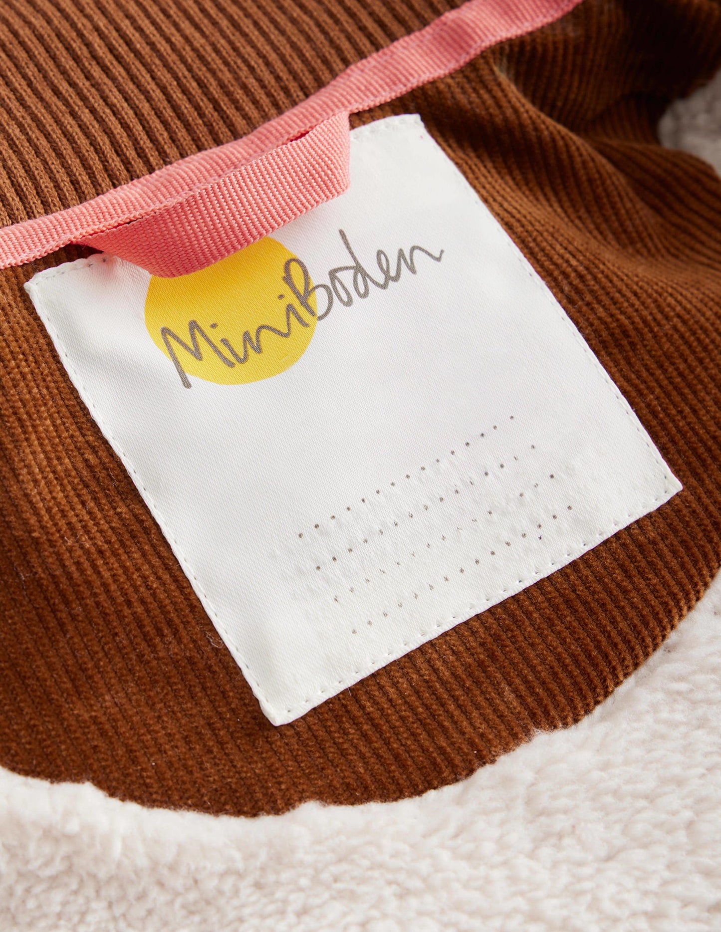 Cord Gilet-Butterscotch Brown