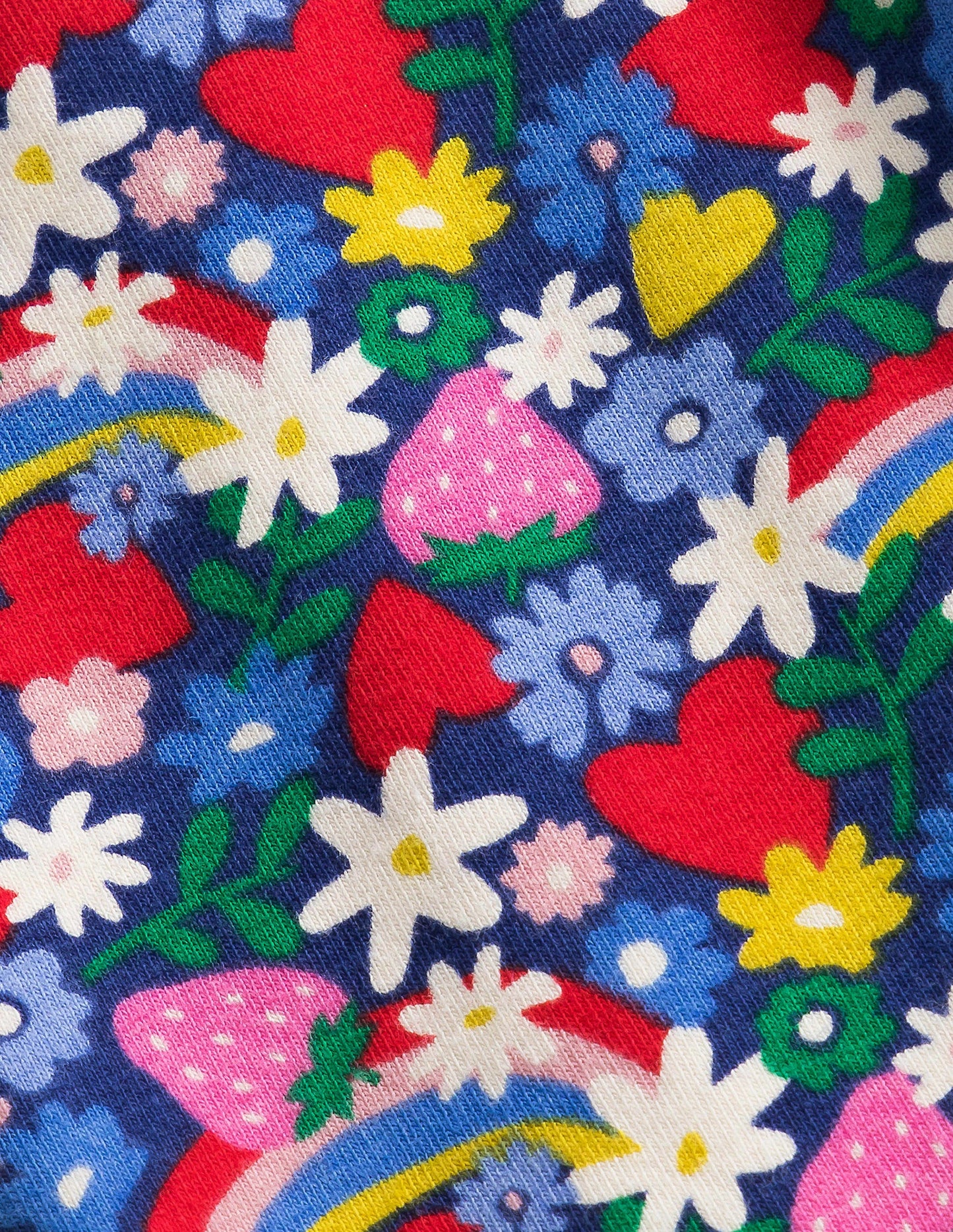 Printed Kick Flare Leggings-Multi Rainbow Floral