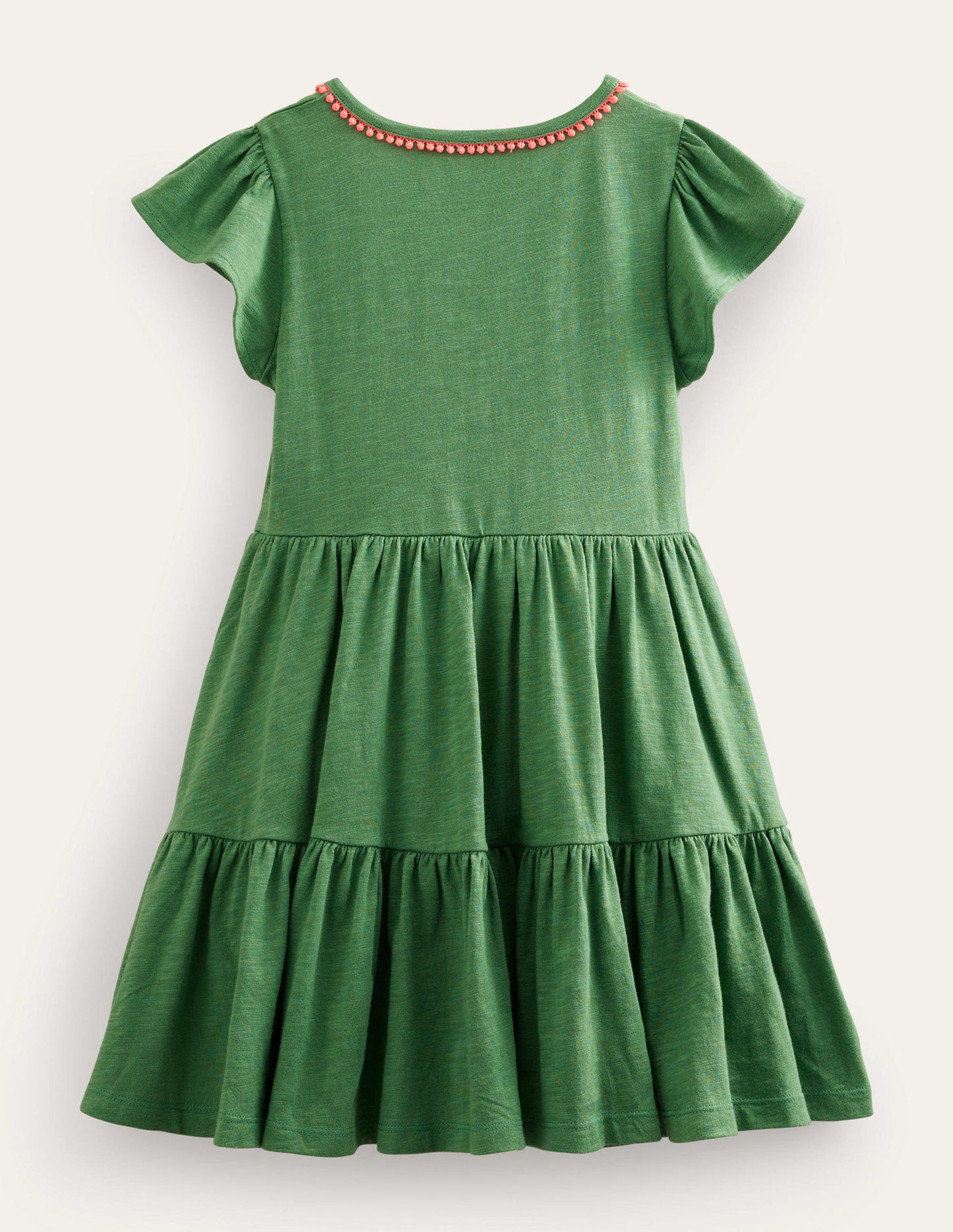 Jersey Twirly Dress-Safari Green