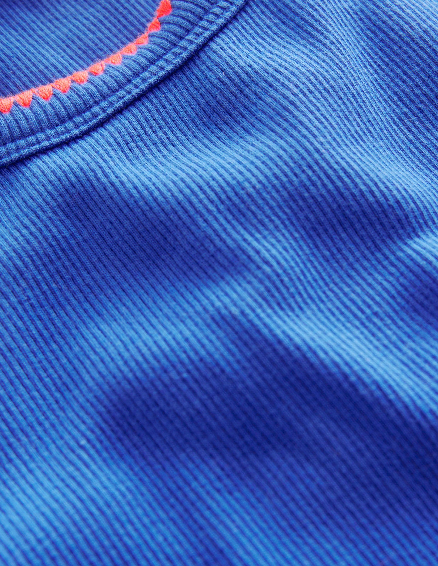 Cut Away Vest-Cabana Blue