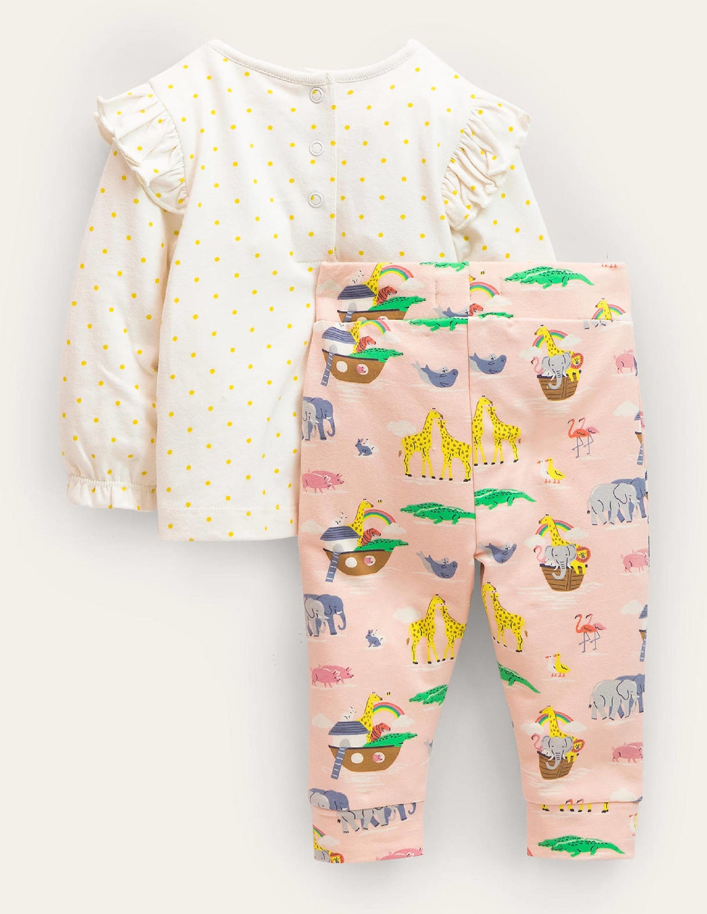 Jersey Play Set-Provence Dusty Pink Animals