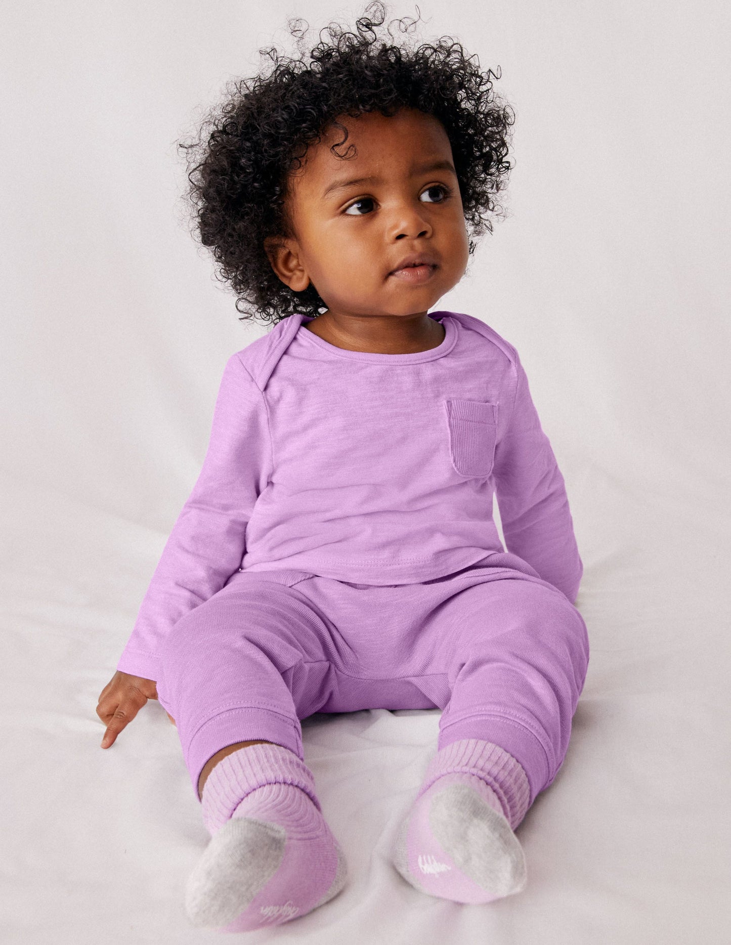 Garment Wash Bottoms-Lupin
